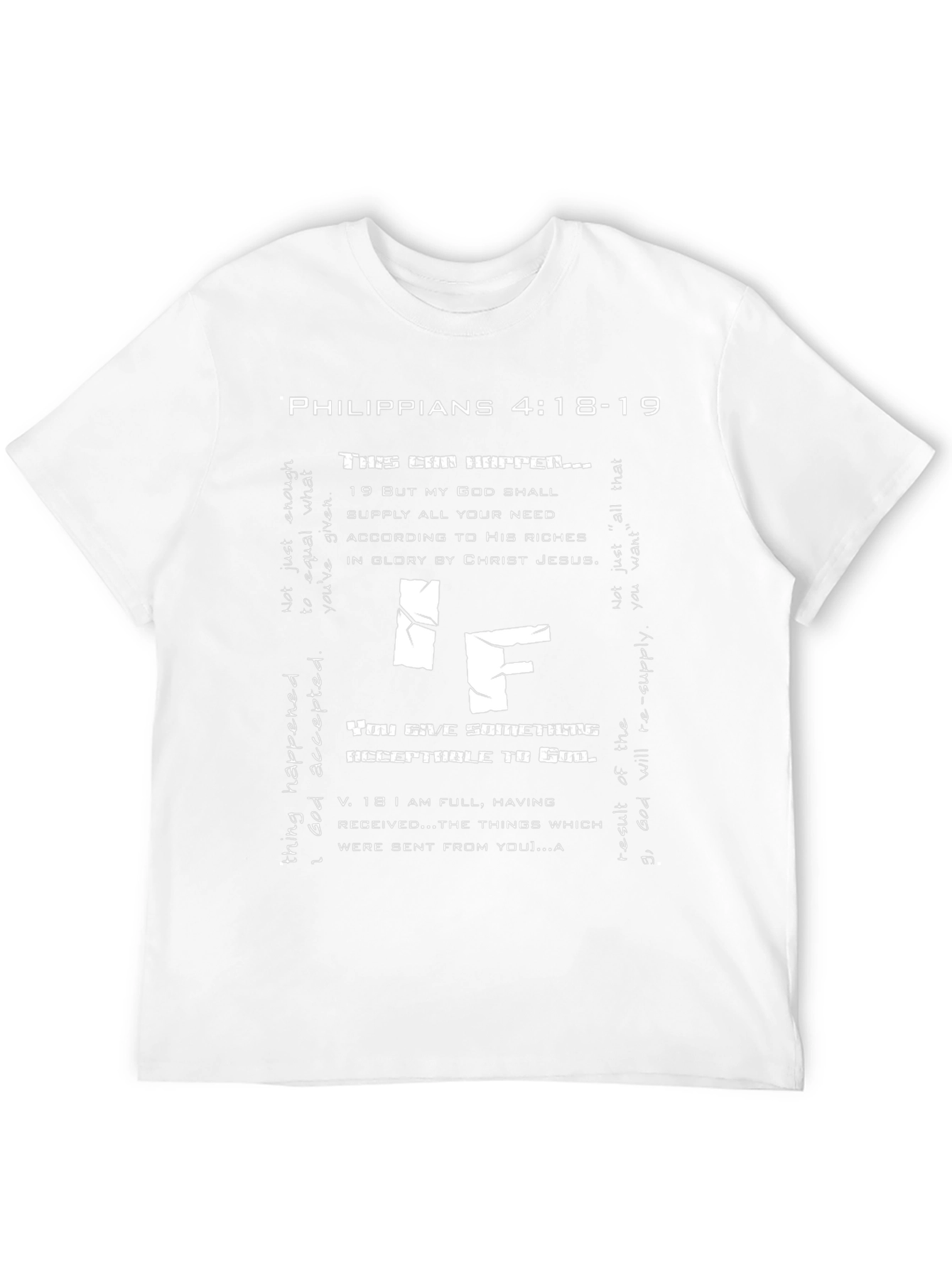 Philippians 4:18-19 Christian T-Shirt