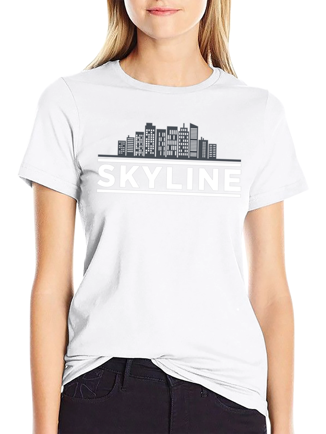 Skyline Graphic Tee - Urban Style
