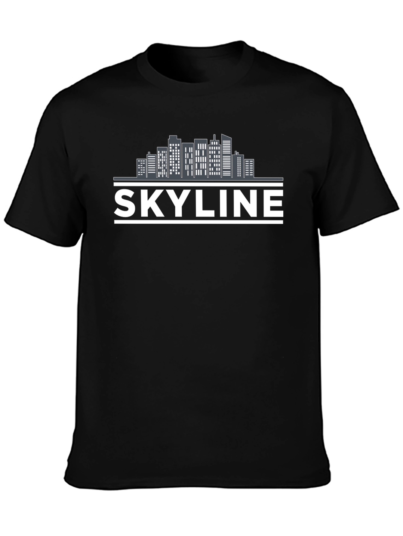 Skyline Graphic Tee - Urban Style