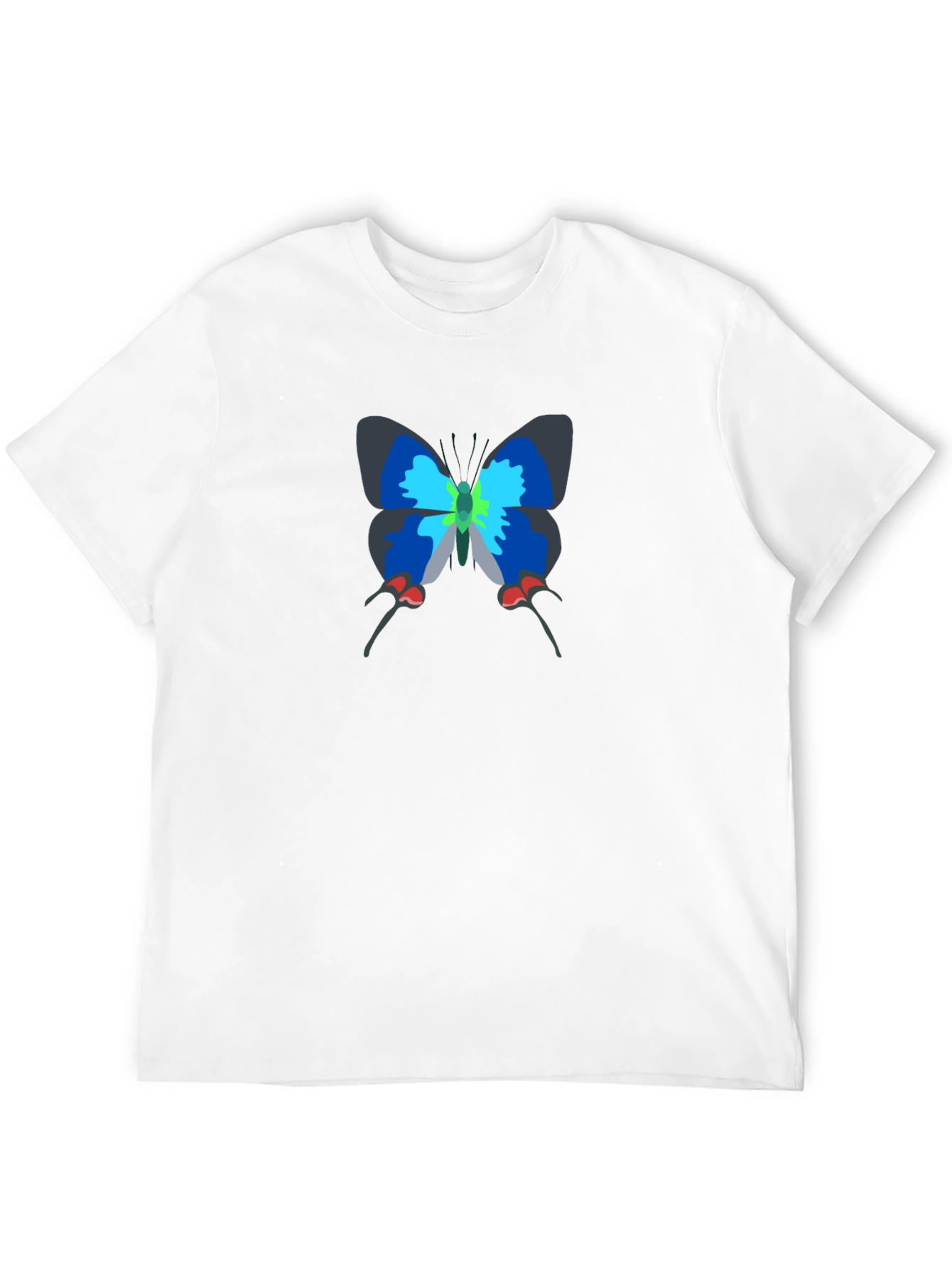 Butterfly Graphic Black T-Shirt