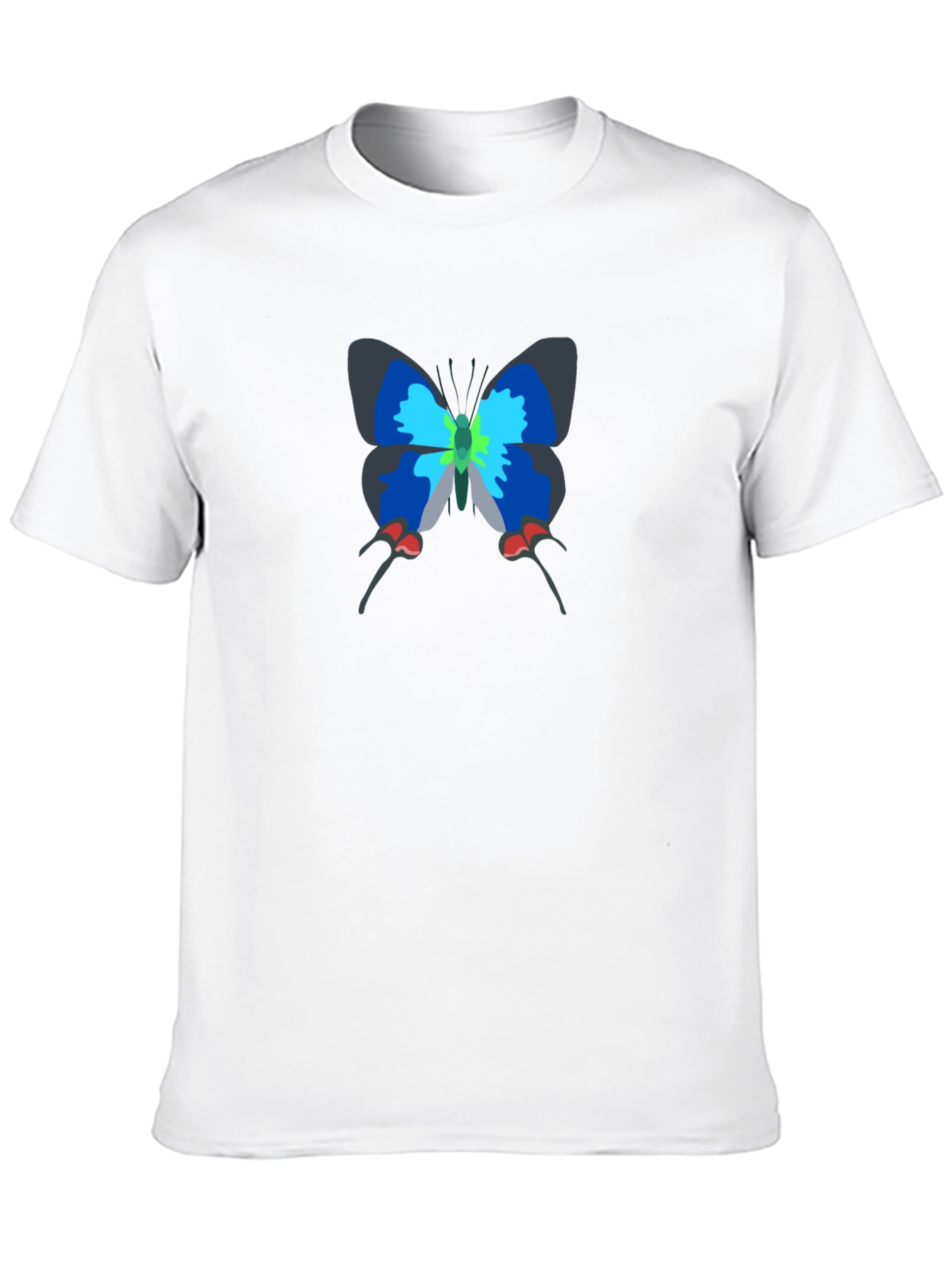Butterfly Graphic Black T-Shirt