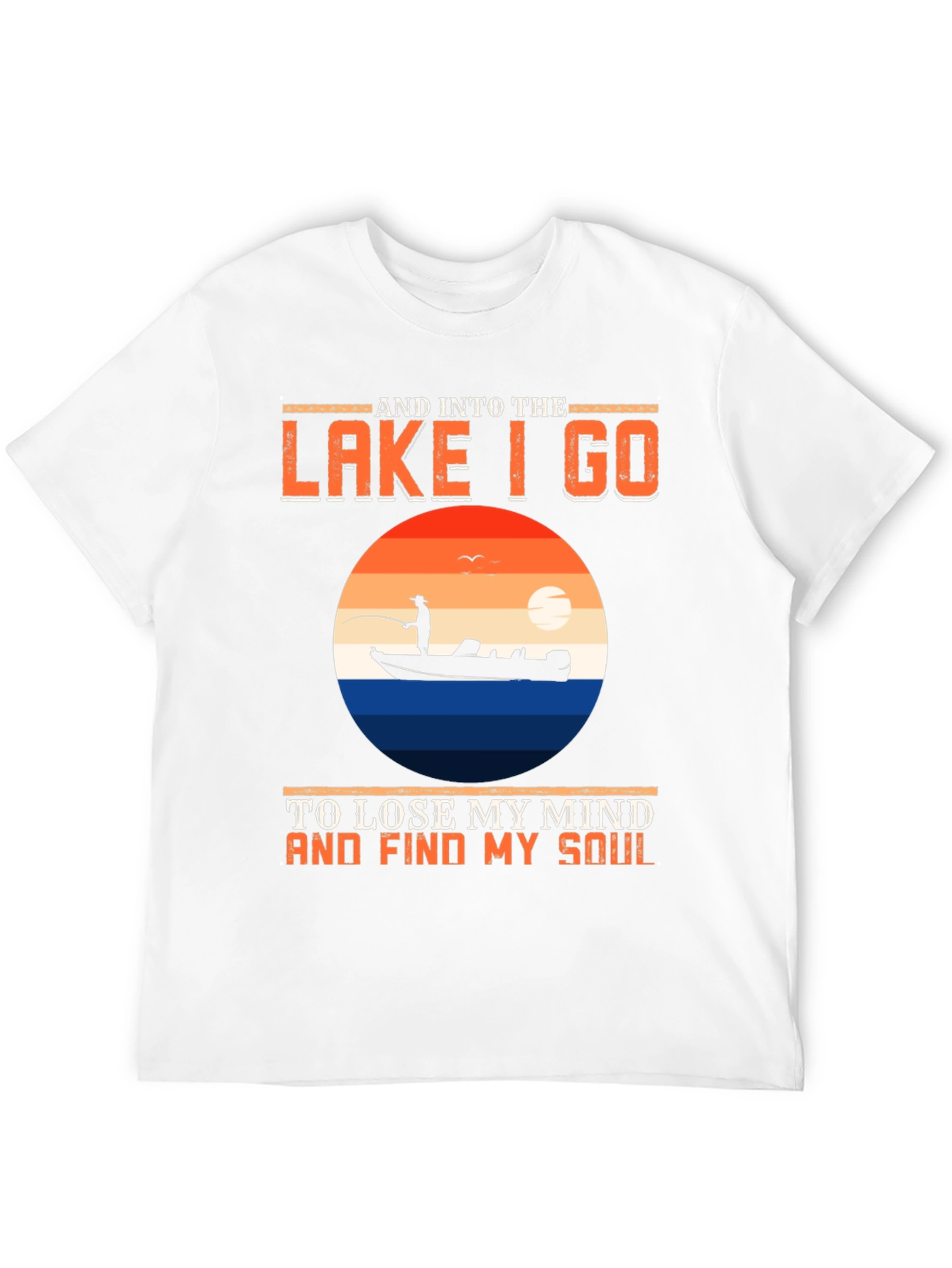 Lake Life T-Shirt - Fishing Design
