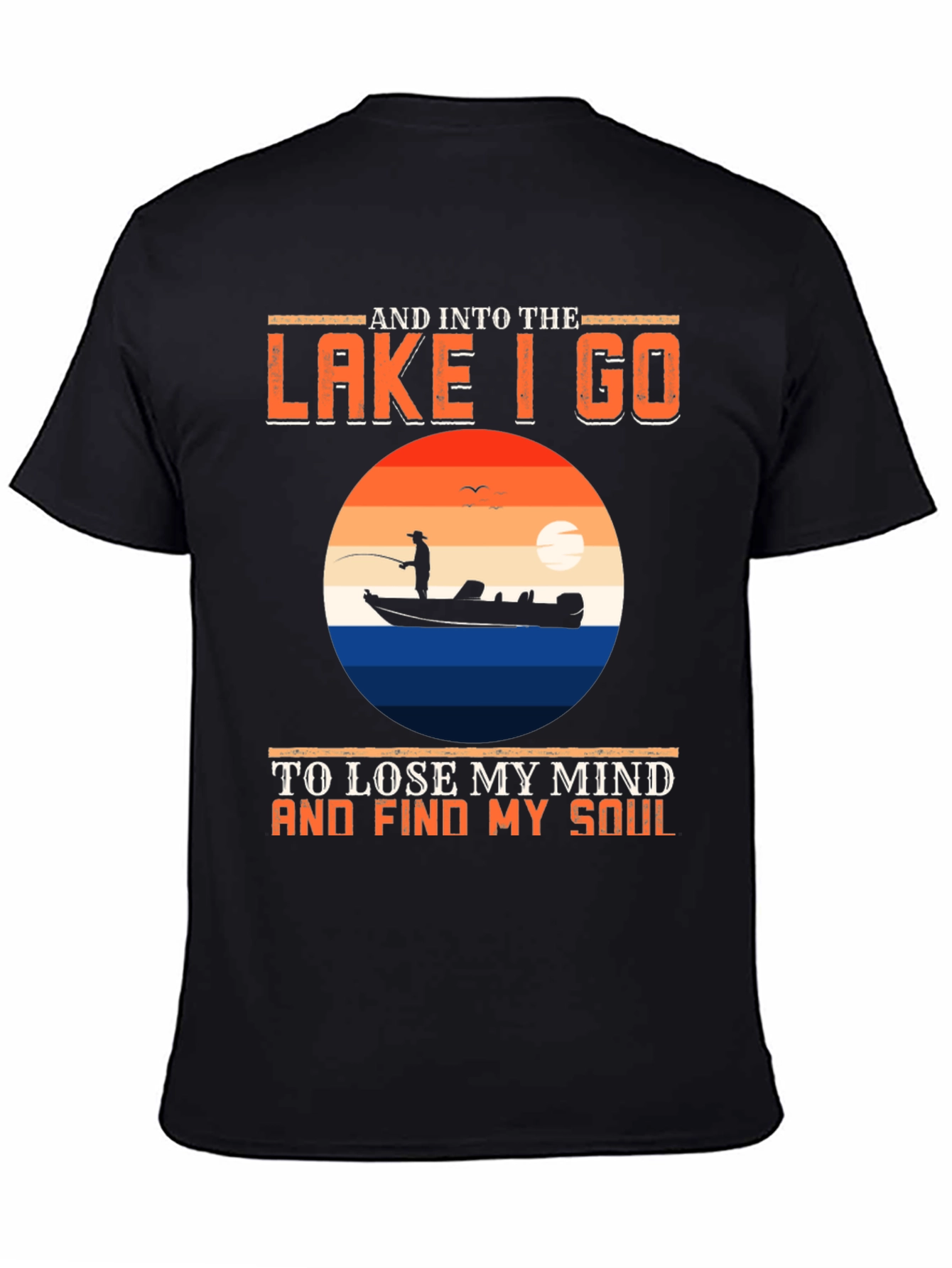 Lake Life T-Shirt - Fishing Design