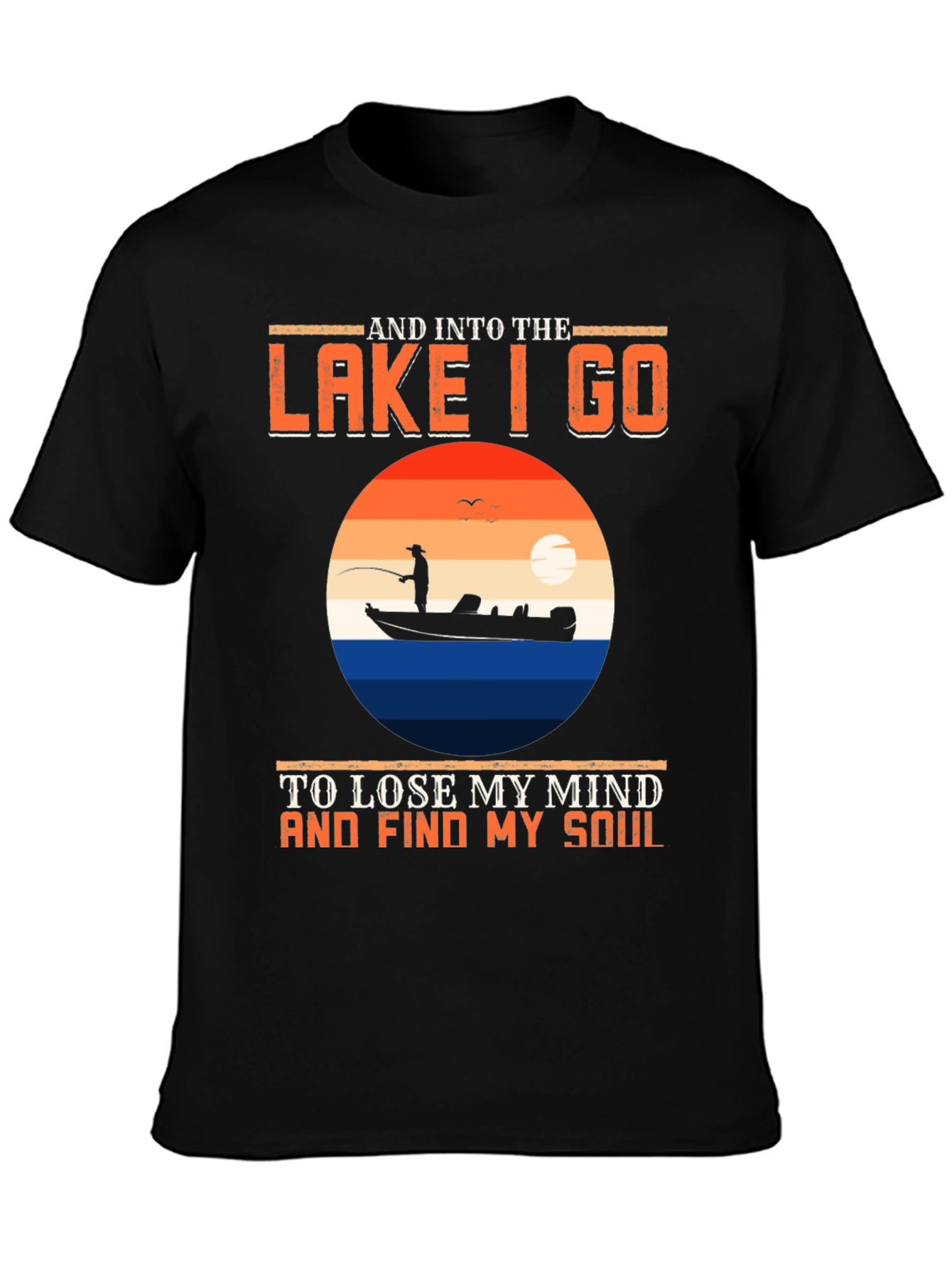 Lake Life T-Shirt - Fishing Design