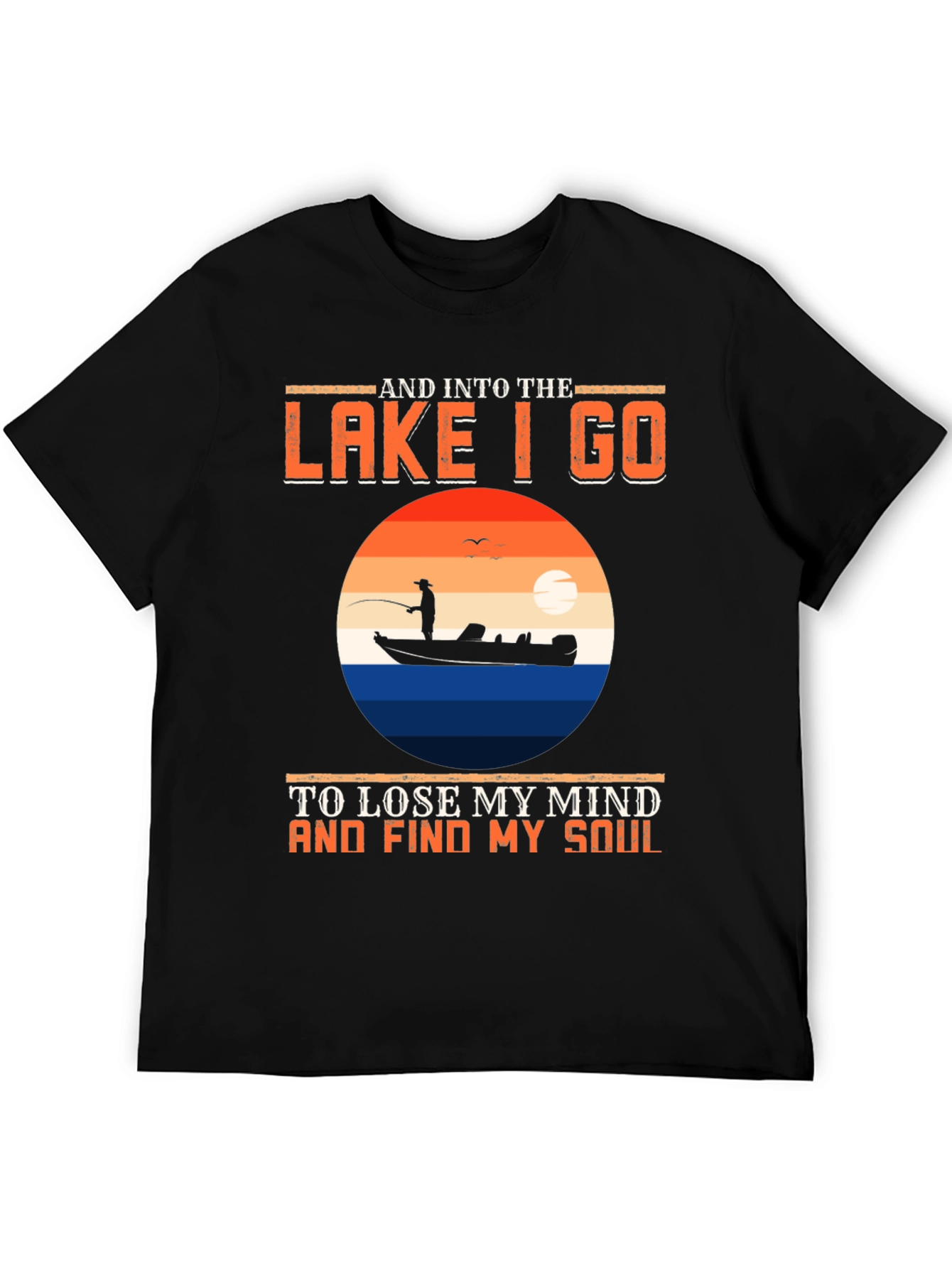 Lake Life T-Shirt - Fishing Design