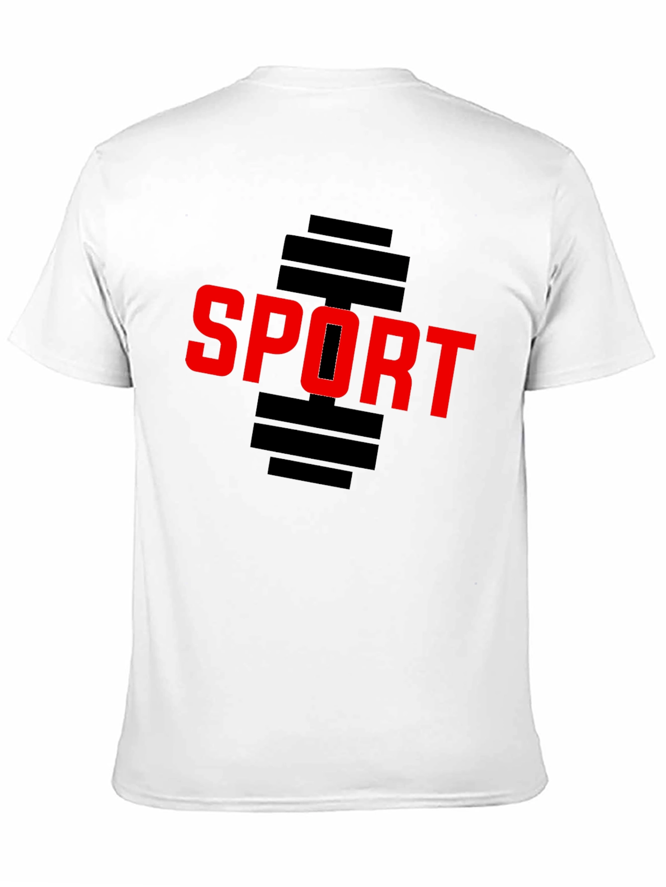 Sport Graphic Black T-Shirt