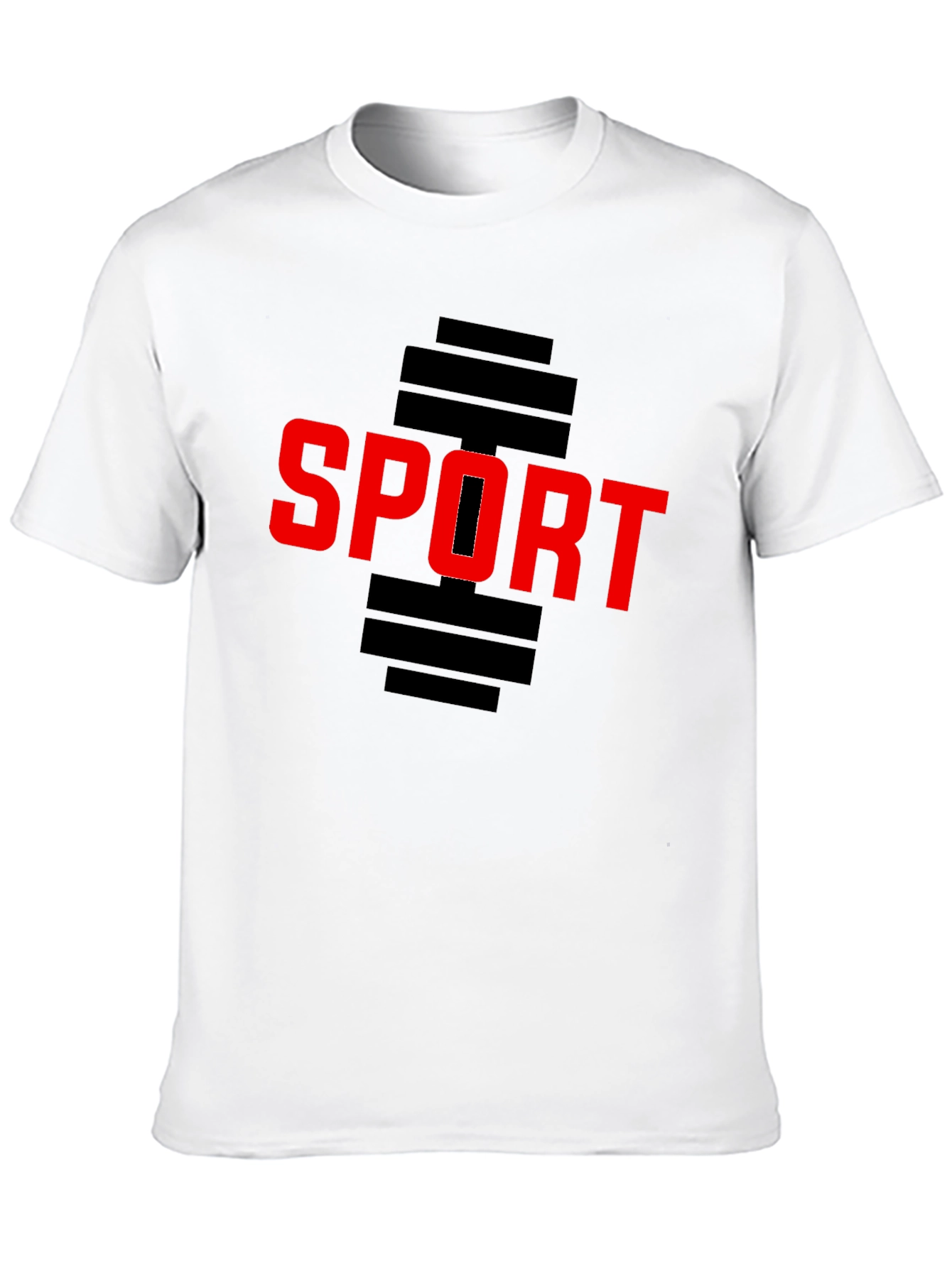 Sport Graphic Black T-Shirt