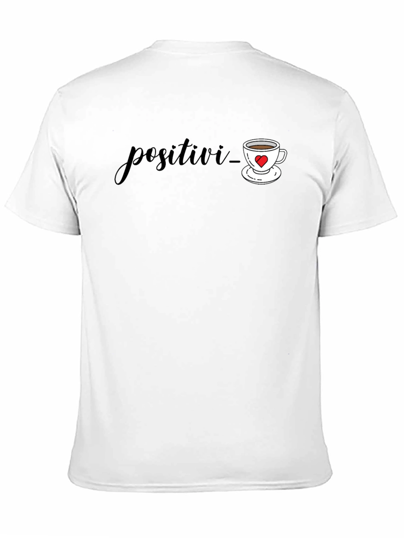 Positive Vibes Black Graphic Tee