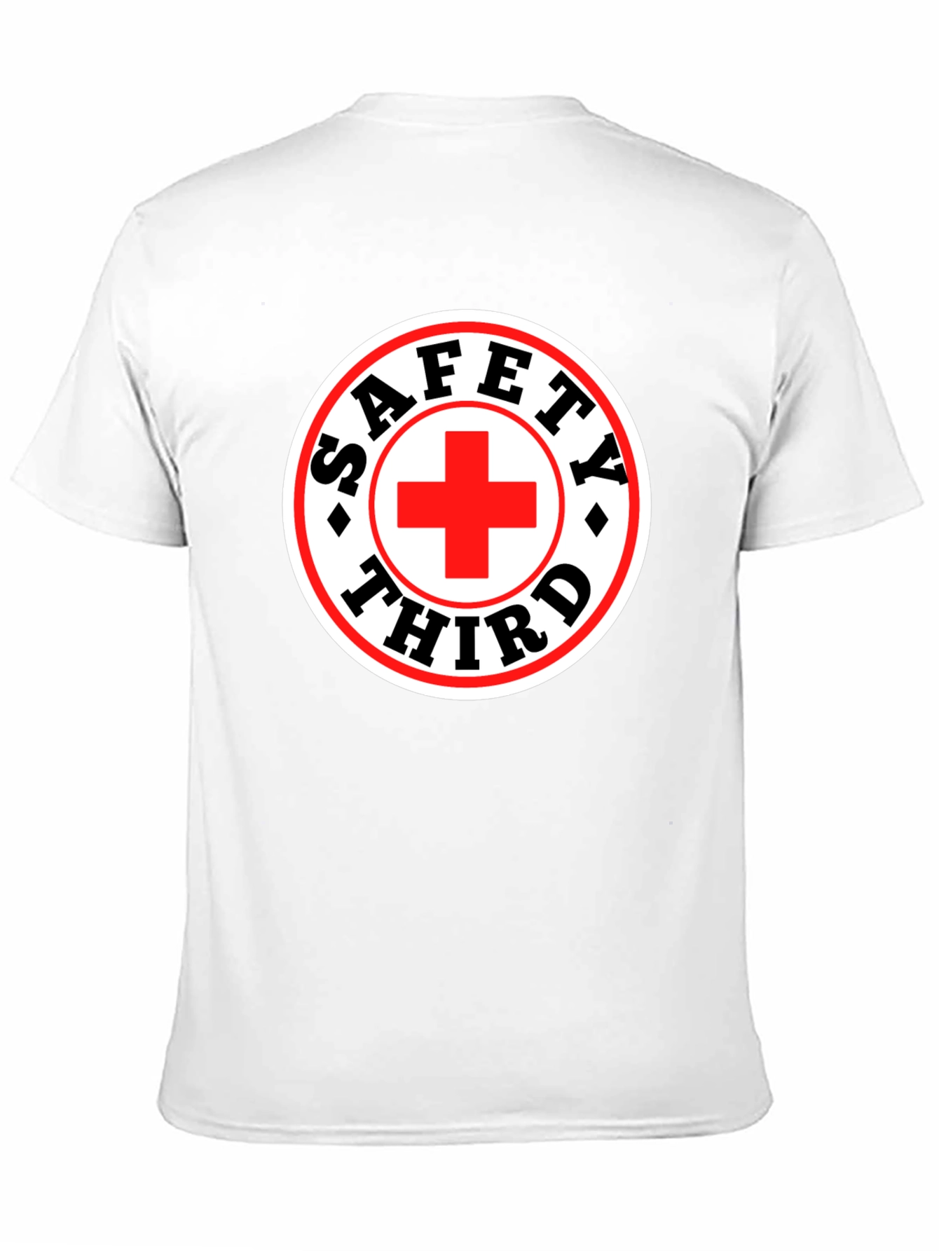 Safety Third T-Shirt - Funny Graphic Tee