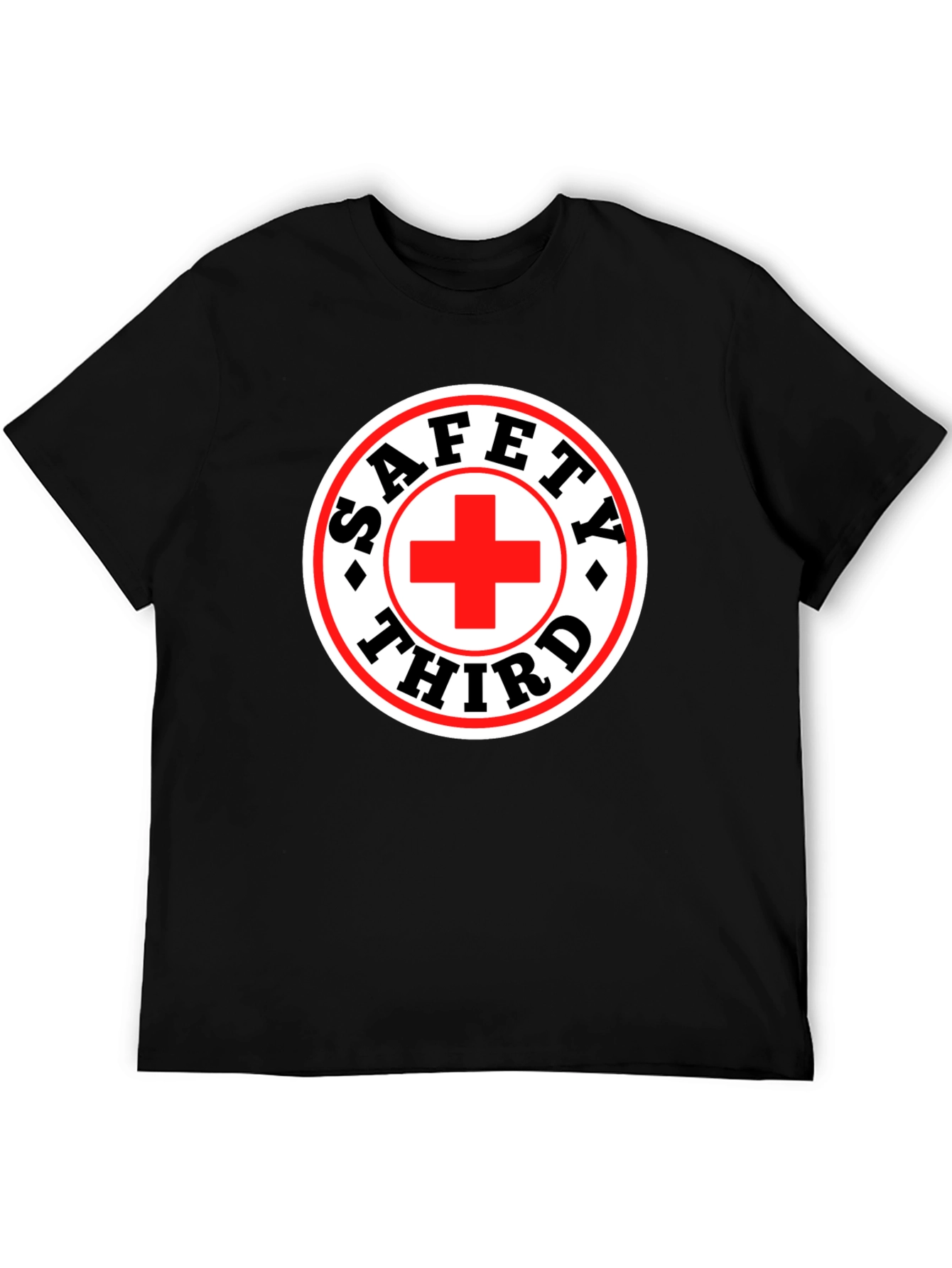 Safety Third T-Shirt - Funny Graphic Tee