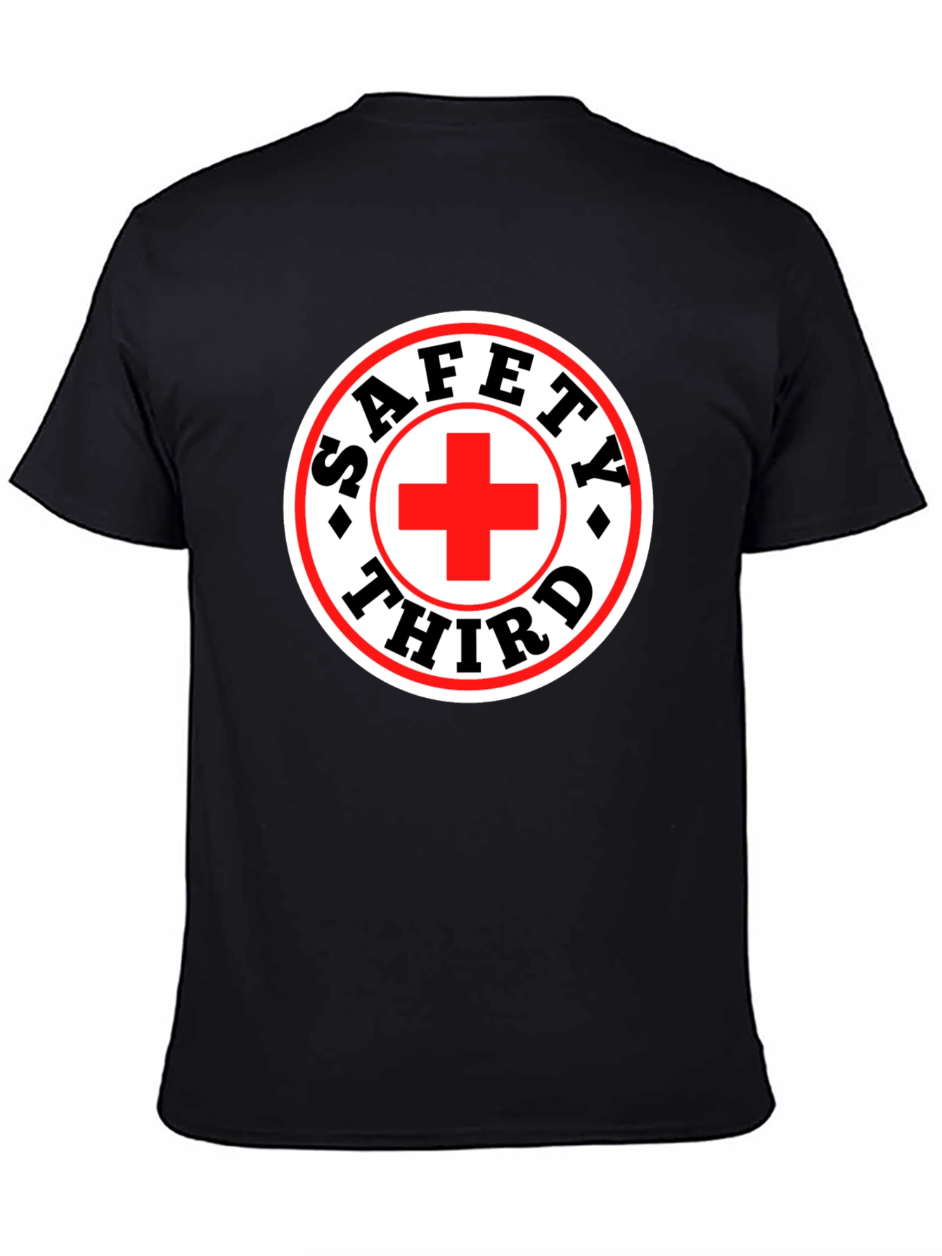 Safety Third T-Shirt - Funny Graphic Tee