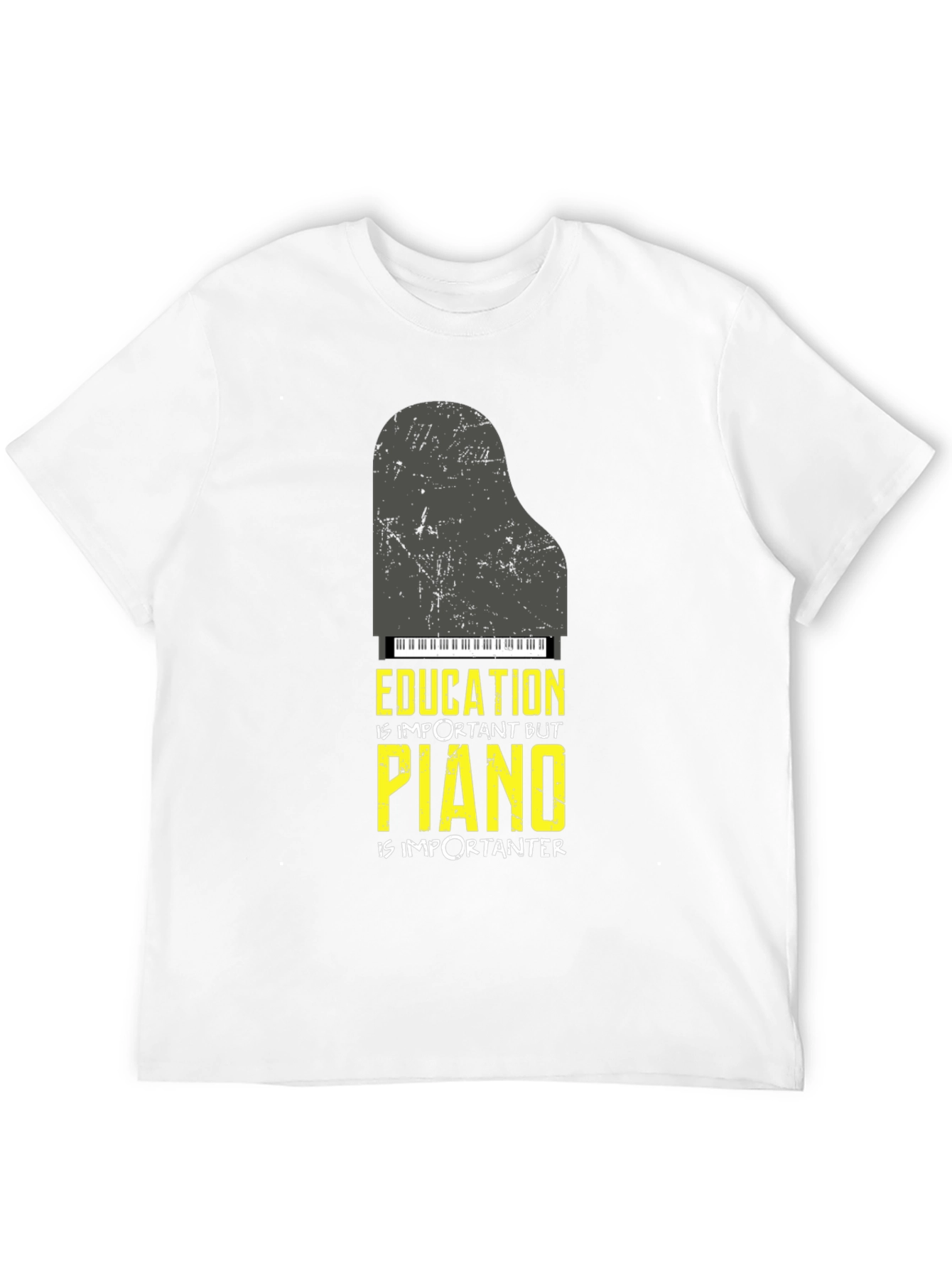 Education Piano T-Shirt - Music Lover Tee