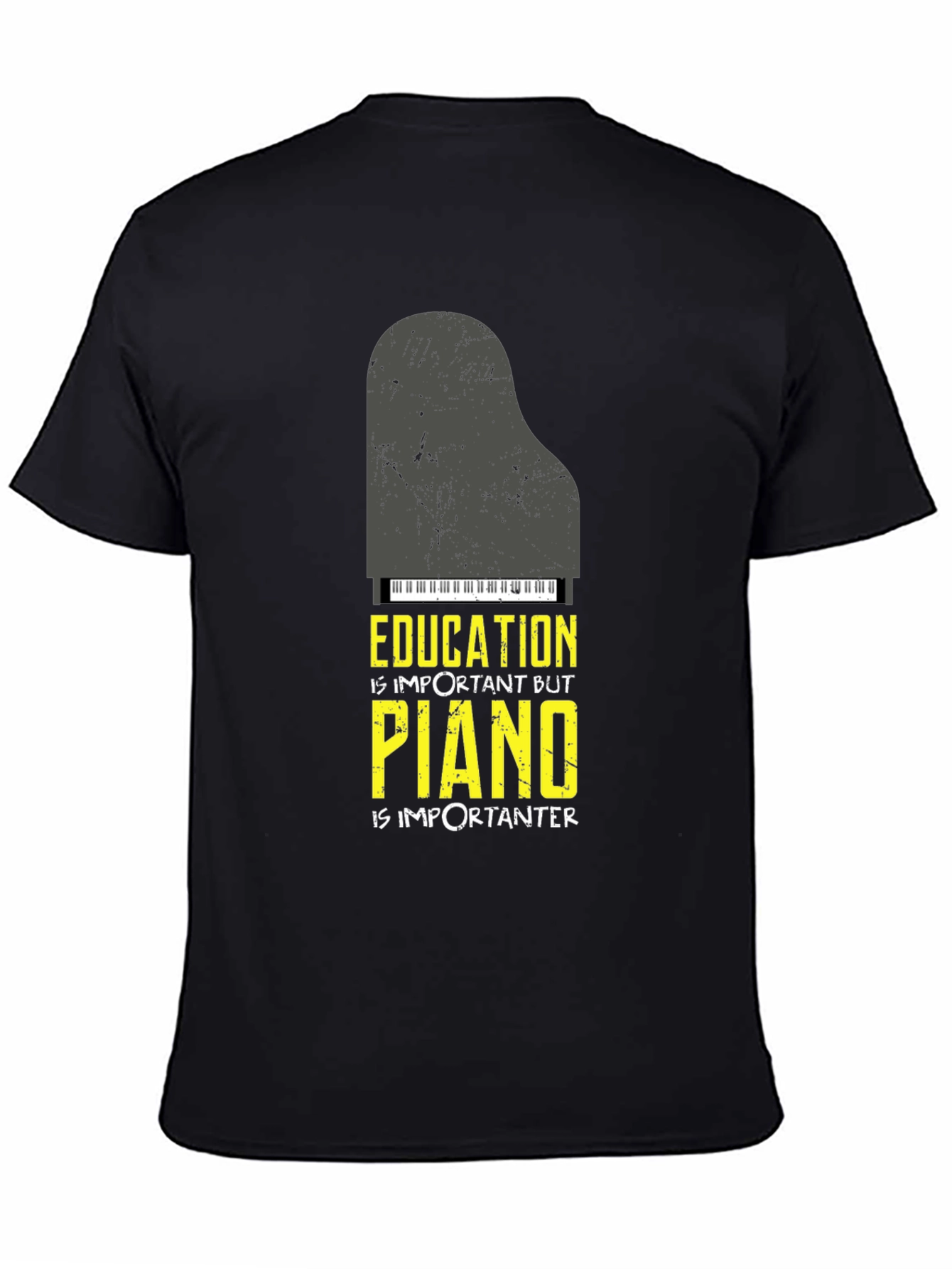Education Piano T-Shirt - Music Lover Tee