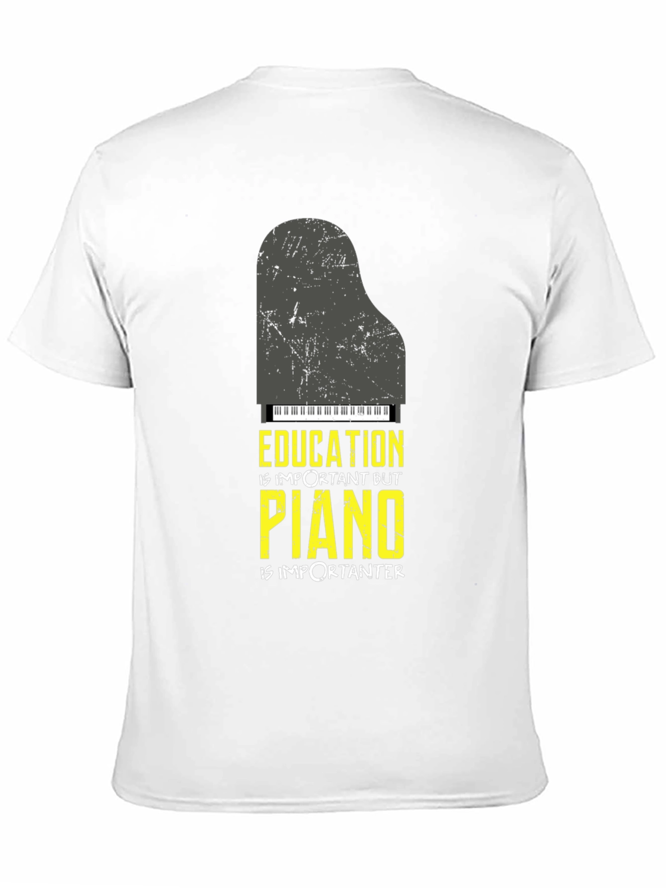 Education Piano T-Shirt - Music Lover Tee