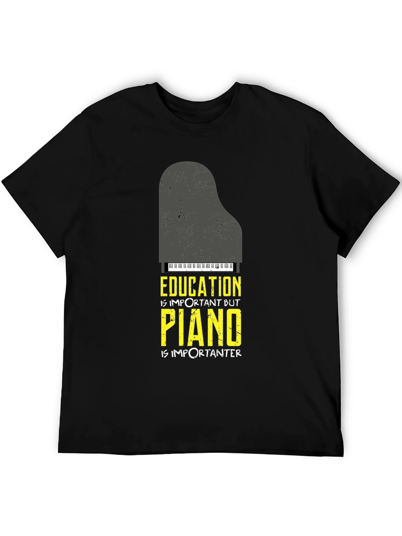 Education Piano T-Shirt - Music Lover Tee