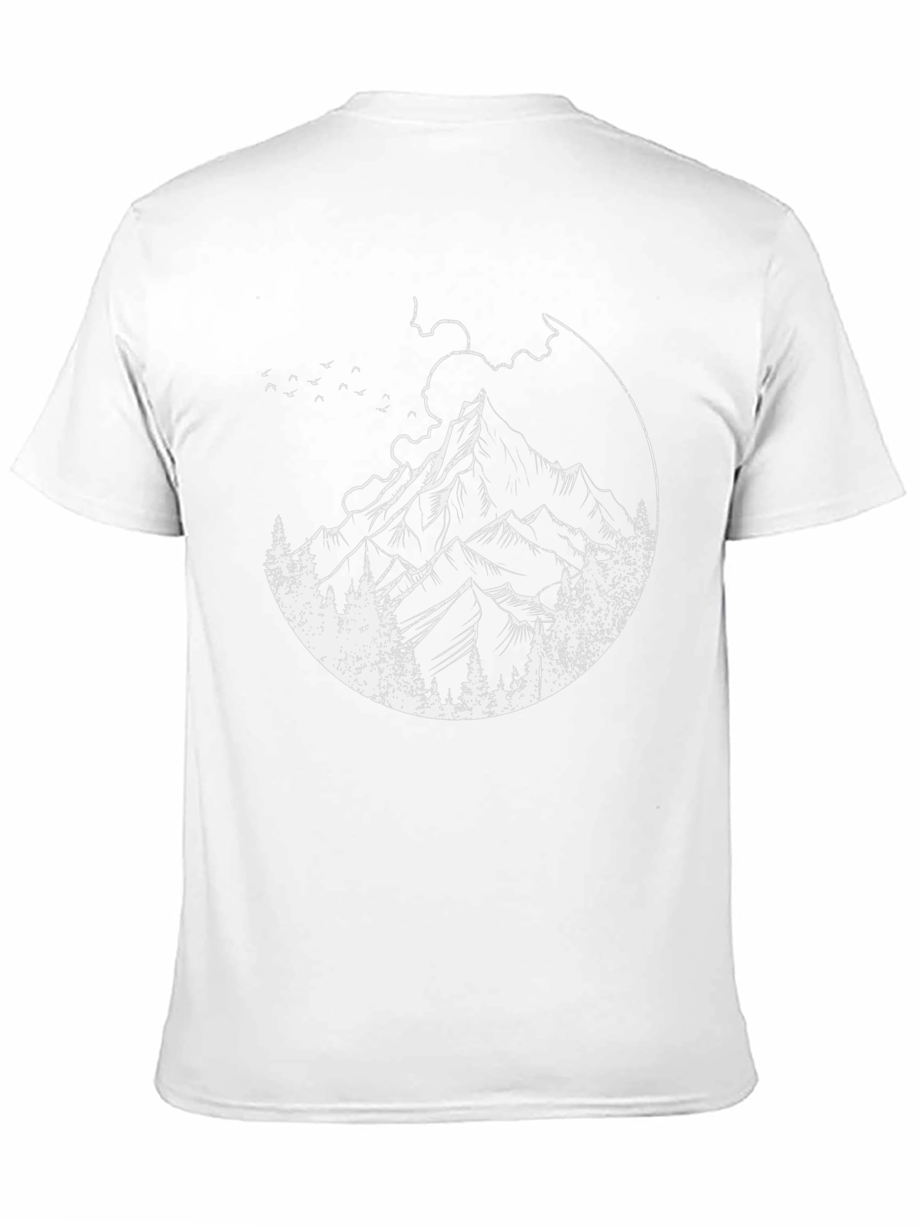 Mountain Graphic Black T-Shirt