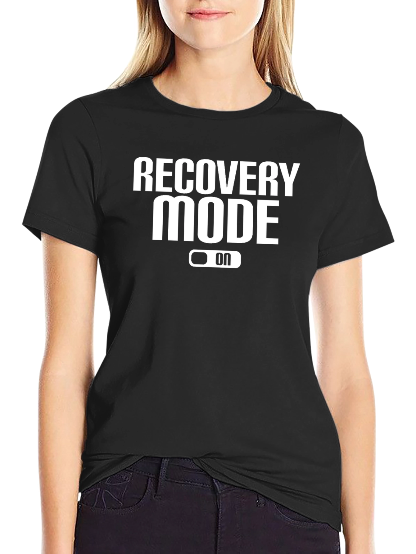 Recovery Mode On - Novelty Graphic T-Shirt