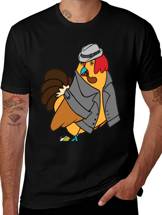 Detective Chicken Graphic Tee