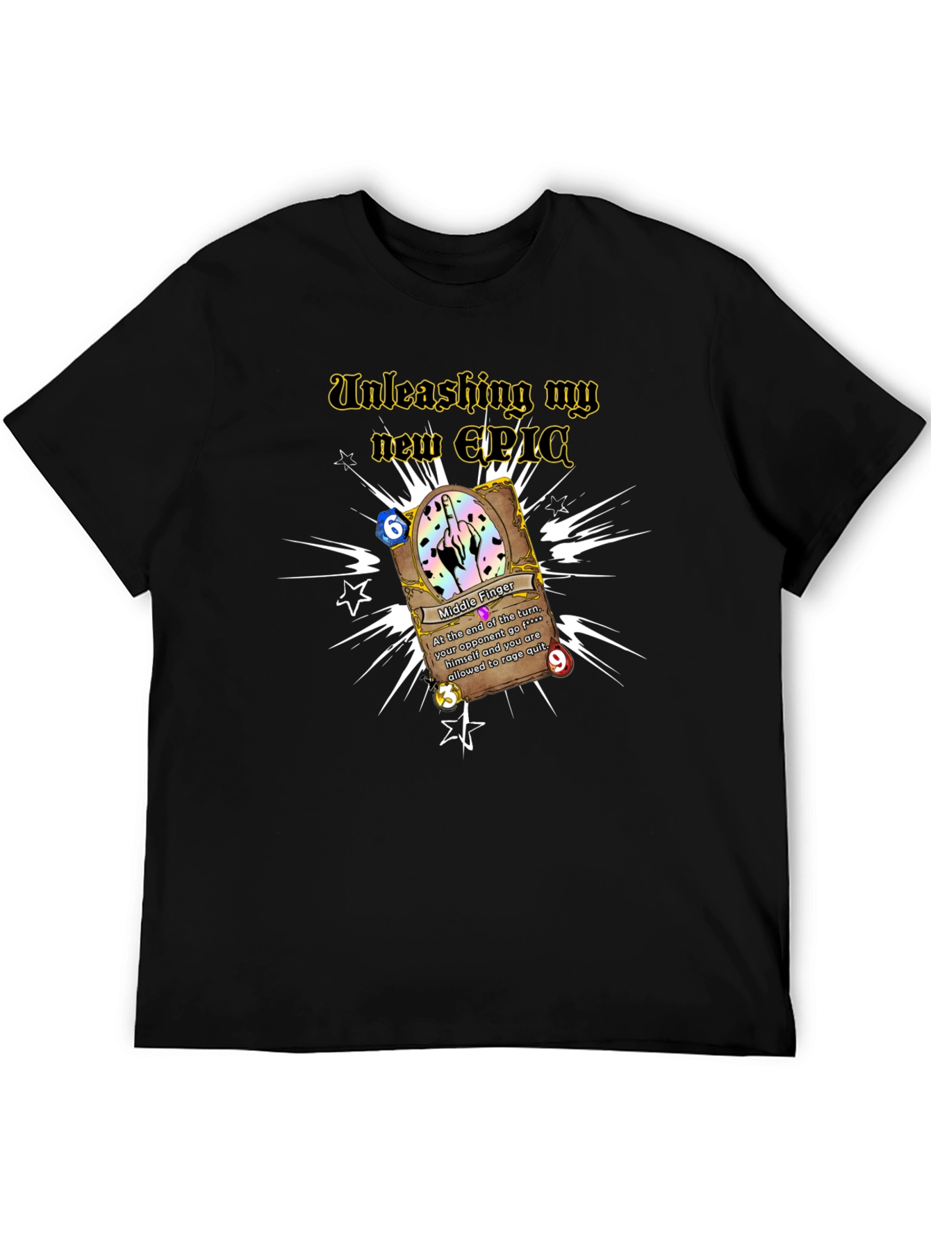 Unleash My New Epic Middle Finger T-Shirt