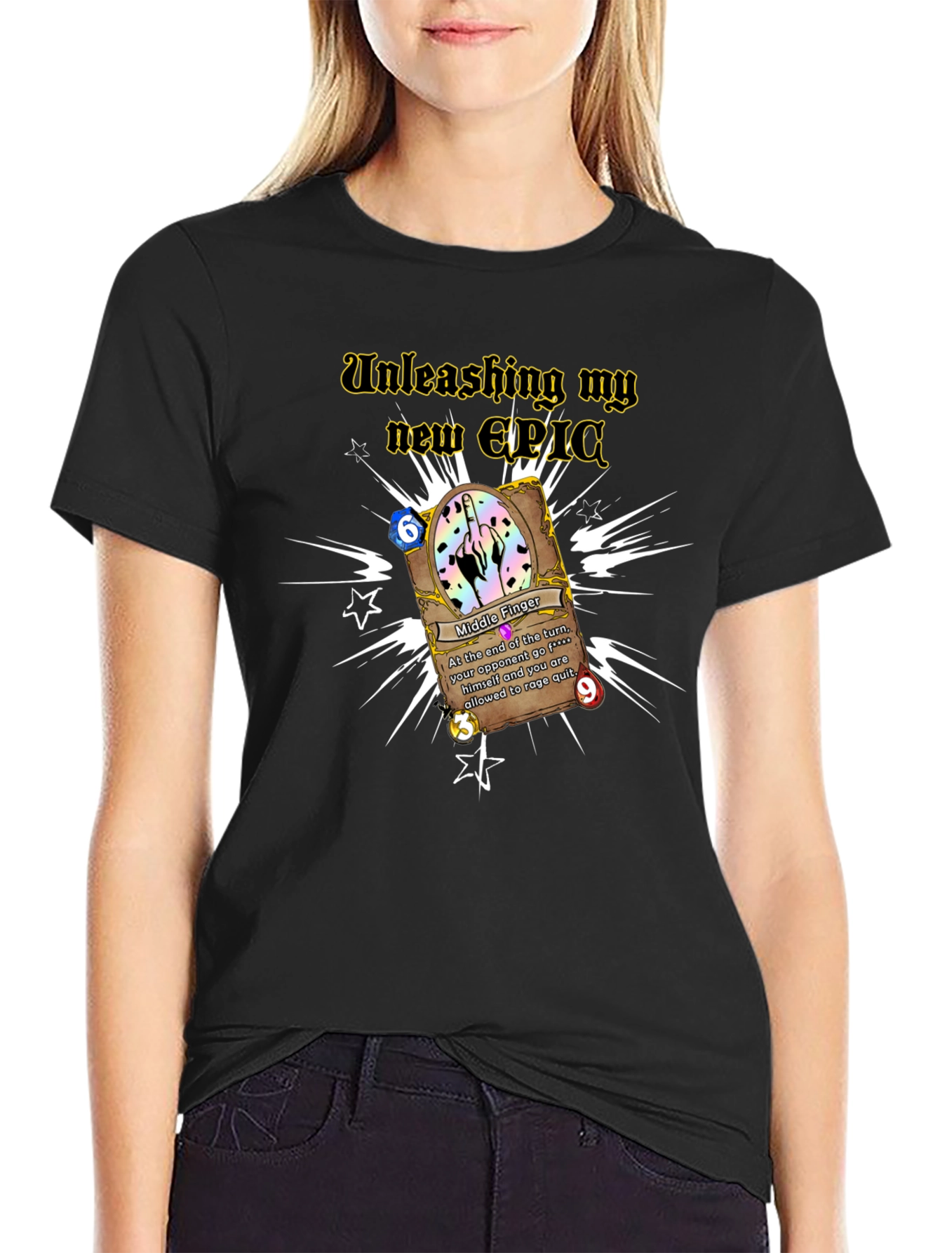 Unleash My New Epic Middle Finger T-Shirt