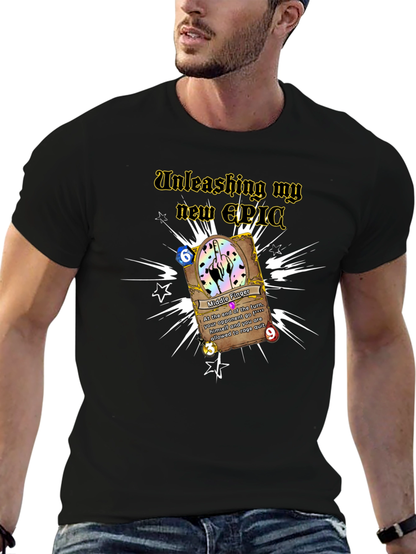Unleash My New Epic Middle Finger T-Shirt