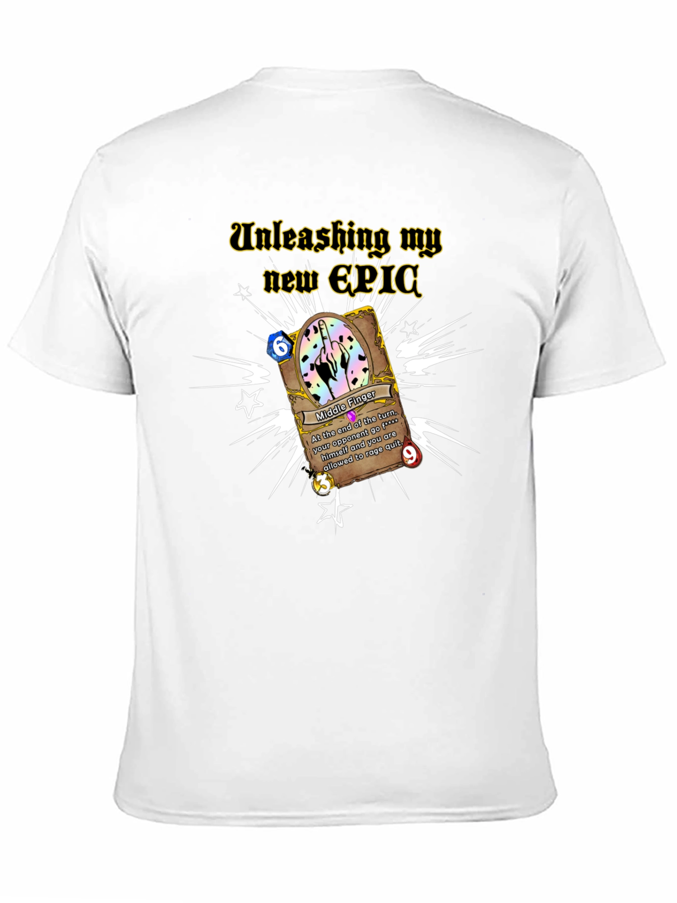 Unleash My New Epic Middle Finger T-Shirt