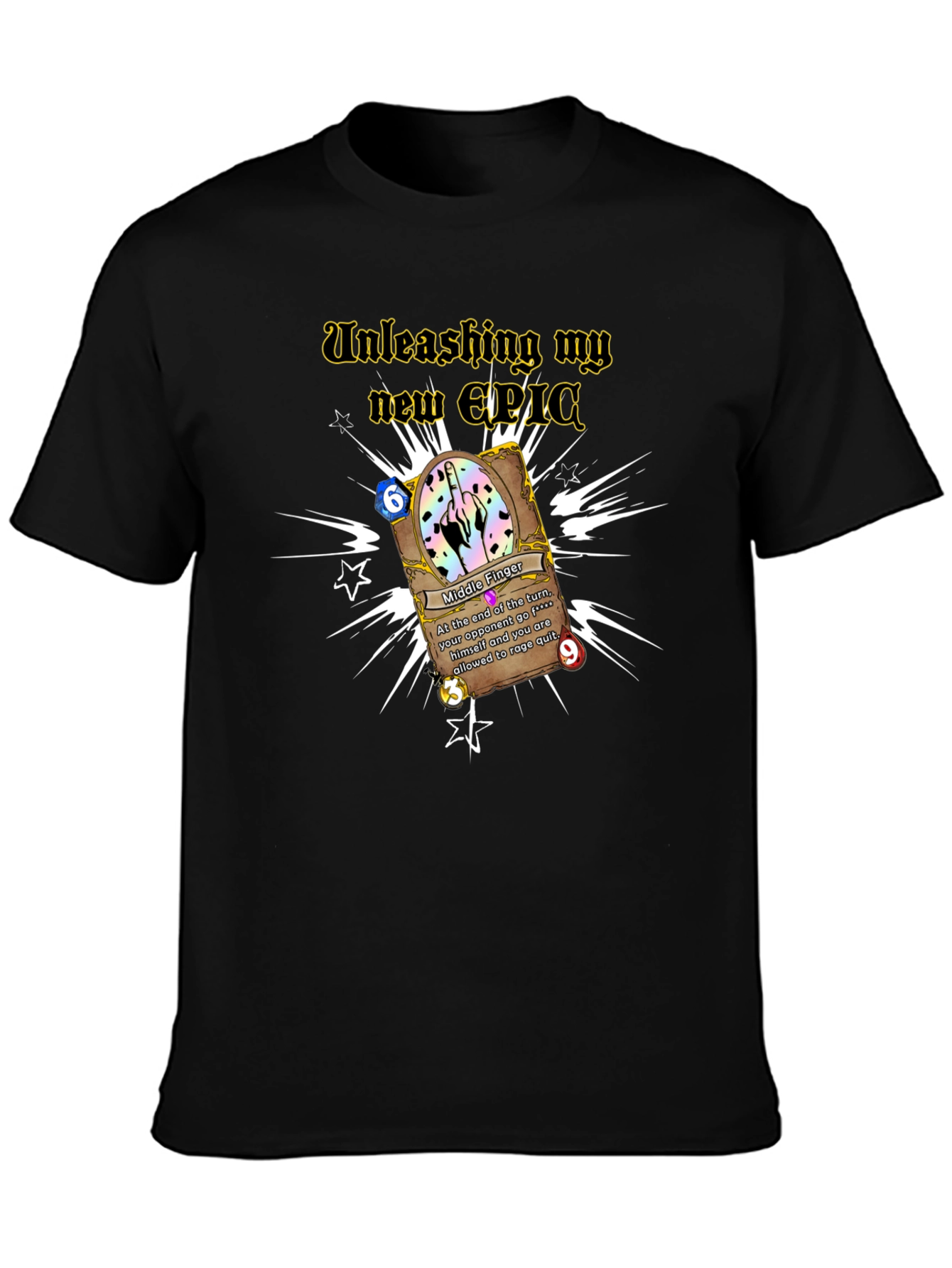 Unleash My New Epic Middle Finger T-Shirt