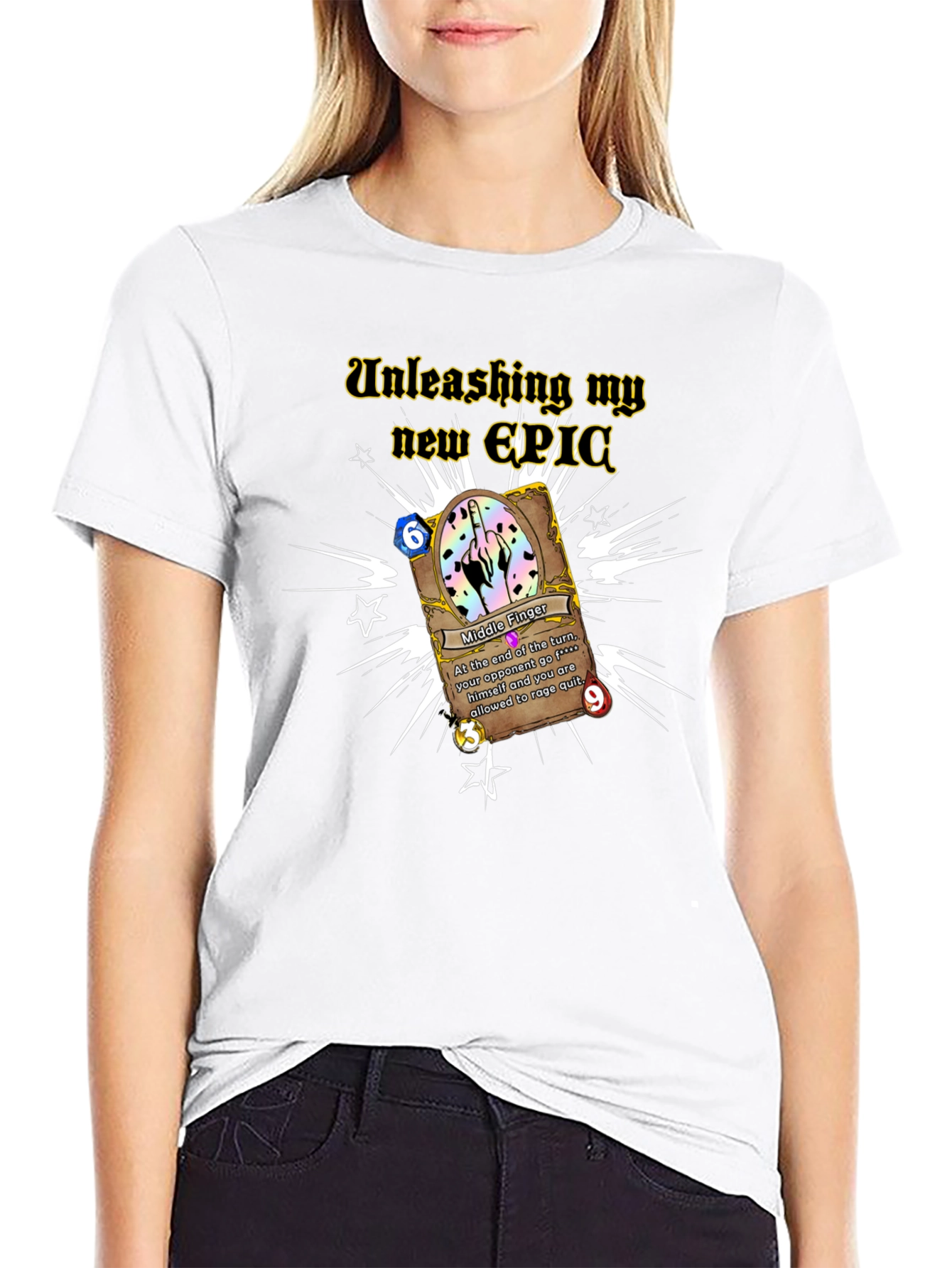 Unleash My New Epic Middle Finger T-Shirt