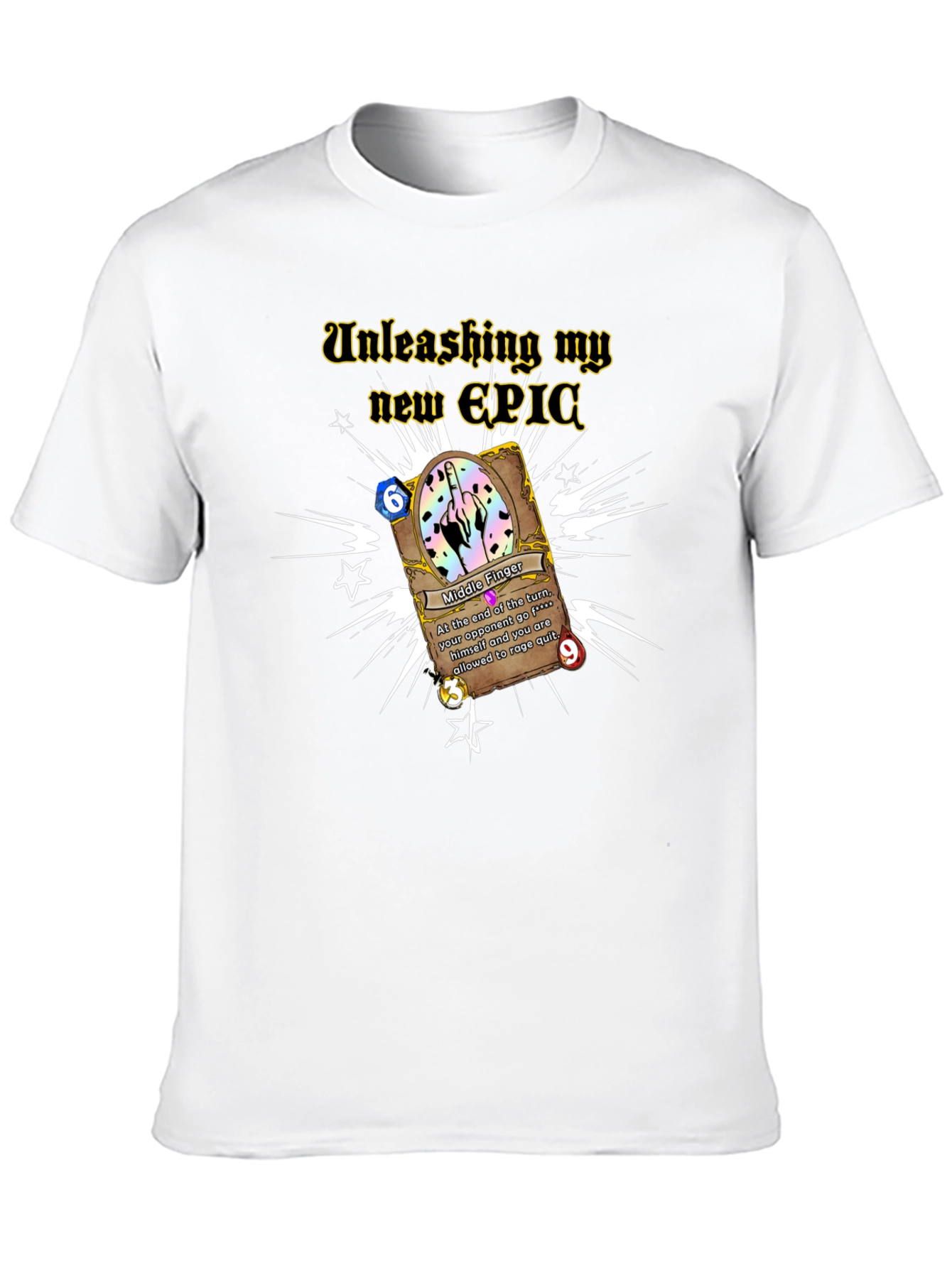 Unleash My New Epic Middle Finger T-Shirt