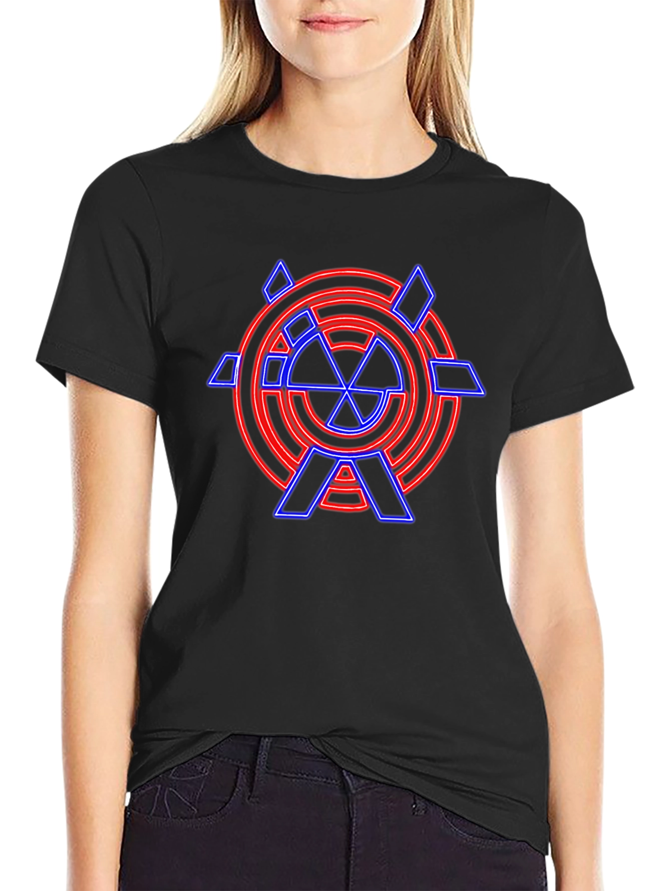 Neon Radioactive Symbol T-Shirt