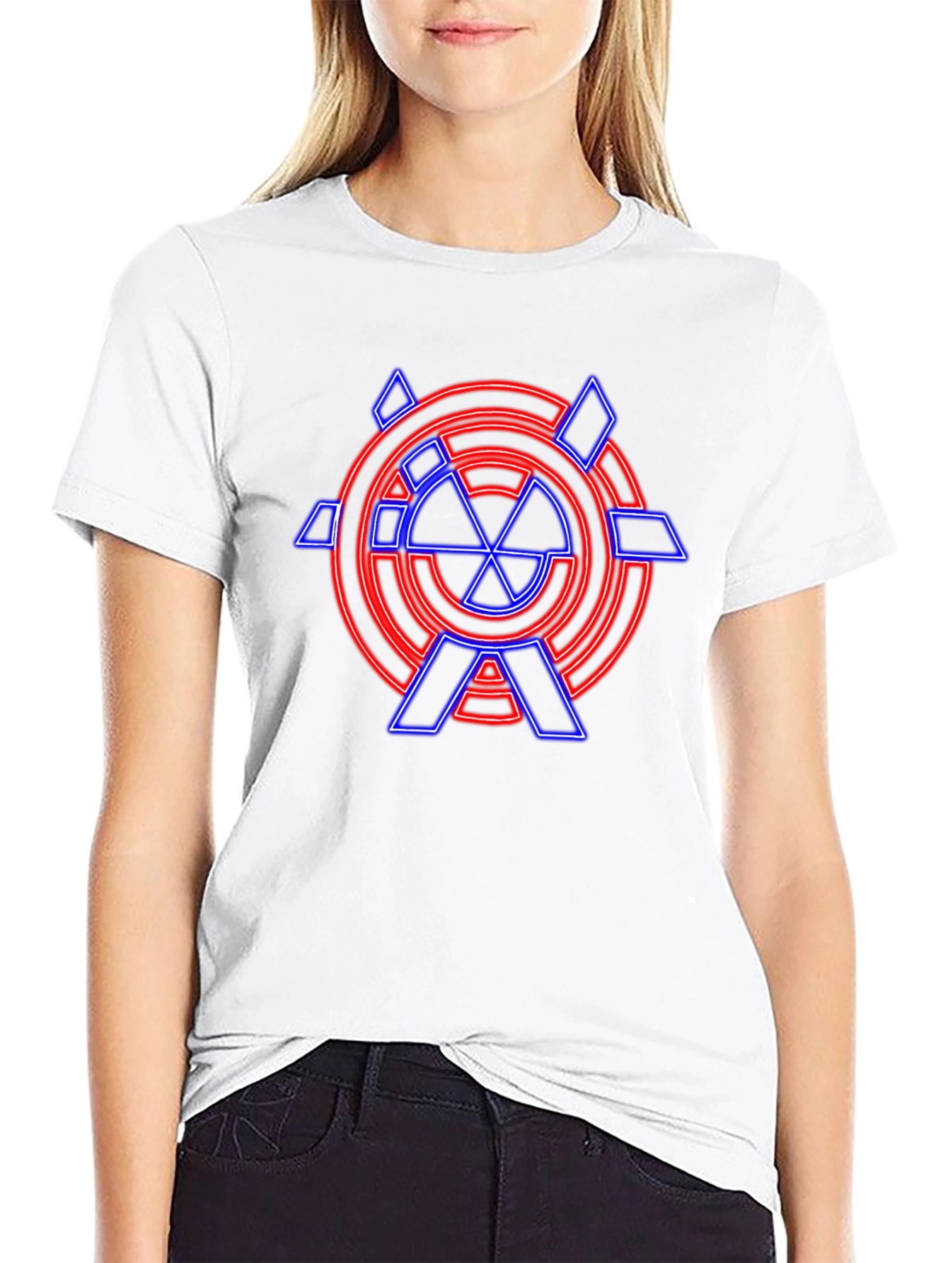 Neon Radioactive Symbol T-Shirt