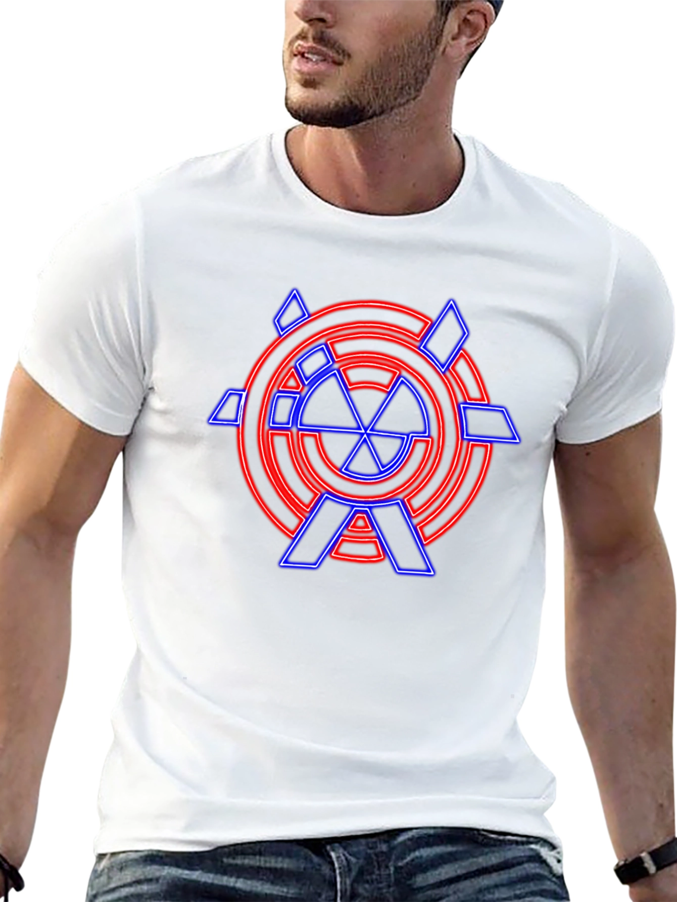 Neon Radioactive Symbol T-Shirt