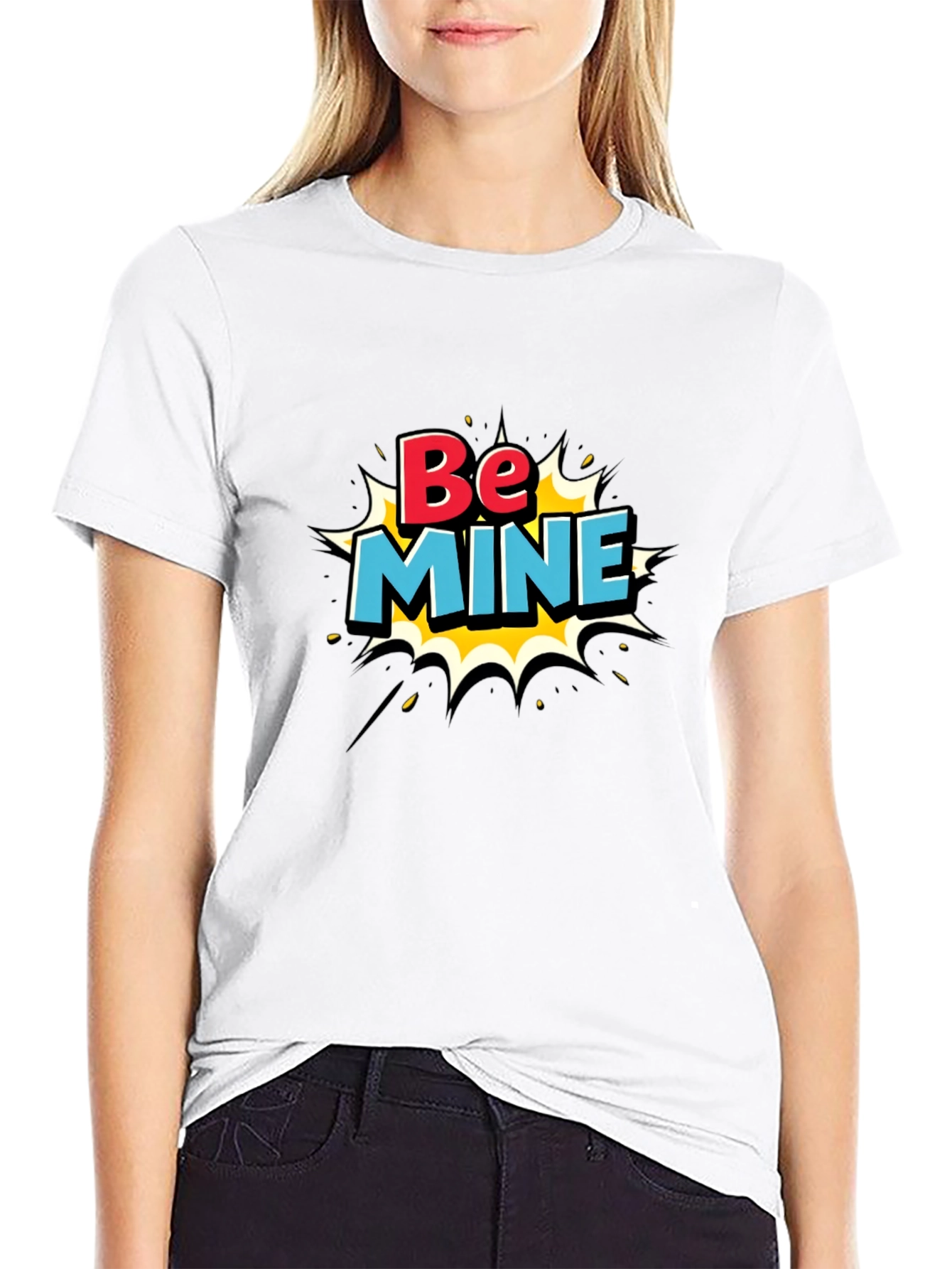 Be Mine Graphic Tee - Fun Valentines Day T-Shirt