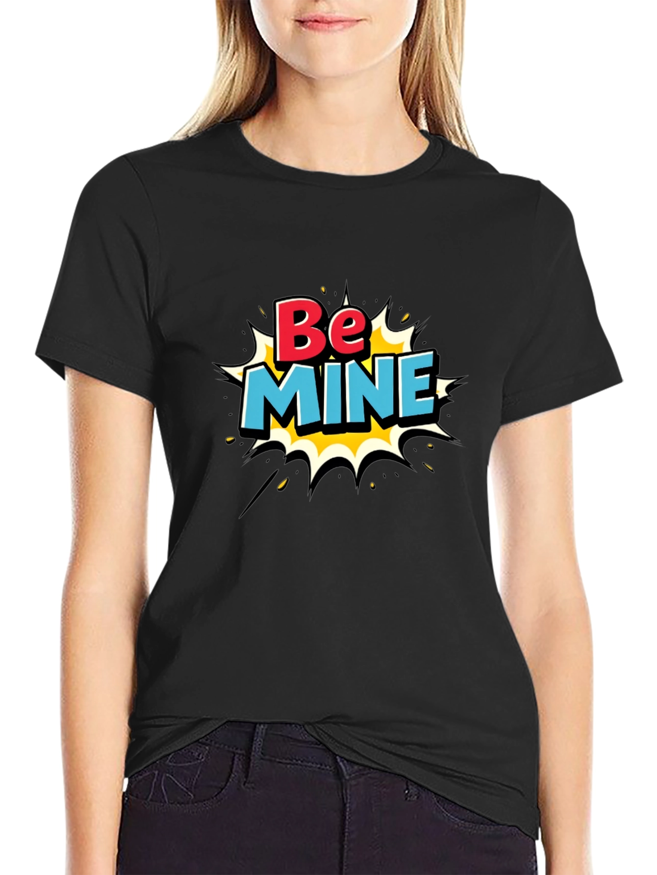 Be Mine Graphic Tee - Fun Valentines Day T-Shirt