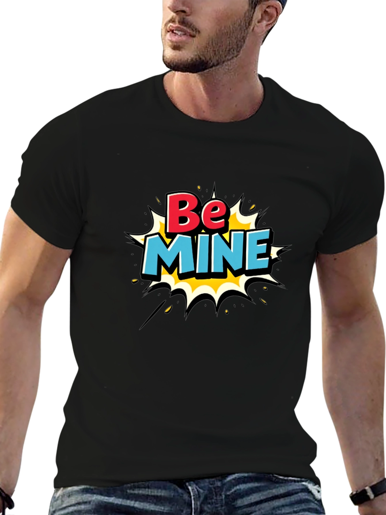 Be Mine Graphic Tee - Fun Valentines Day T-Shirt
