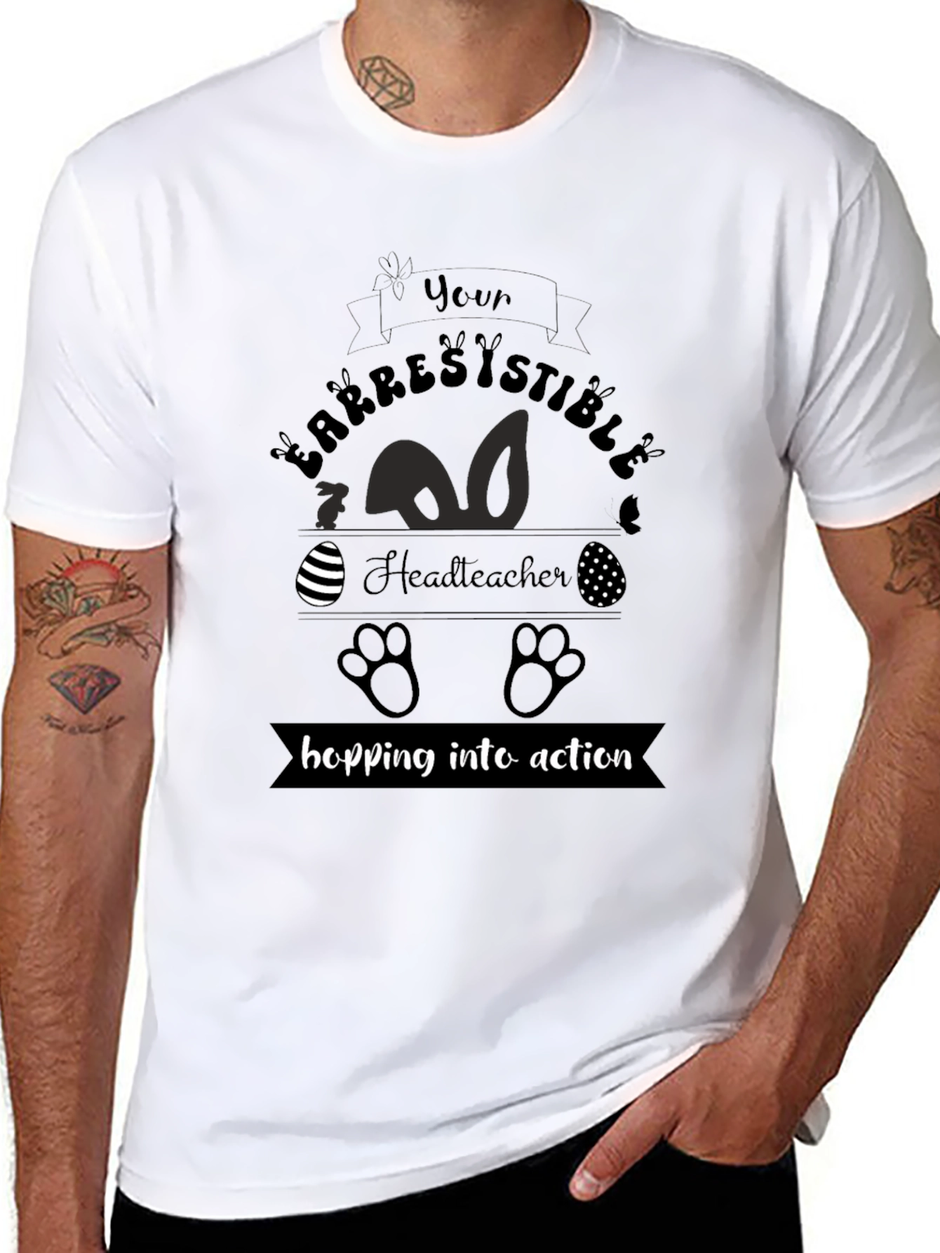 Irresistible Headteacher Easter T-Shirt
