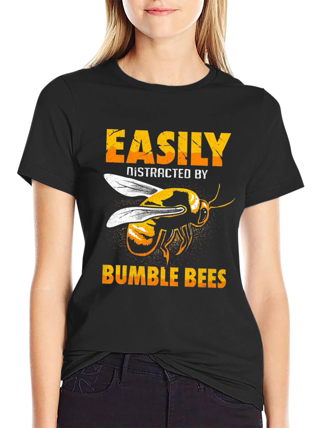 Bumble Bee T-Shirt - Easily Distracted