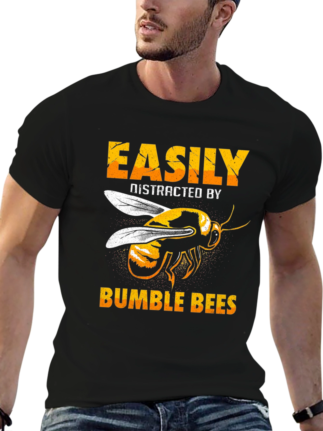Bumble Bee T-Shirt - Easily Distracted