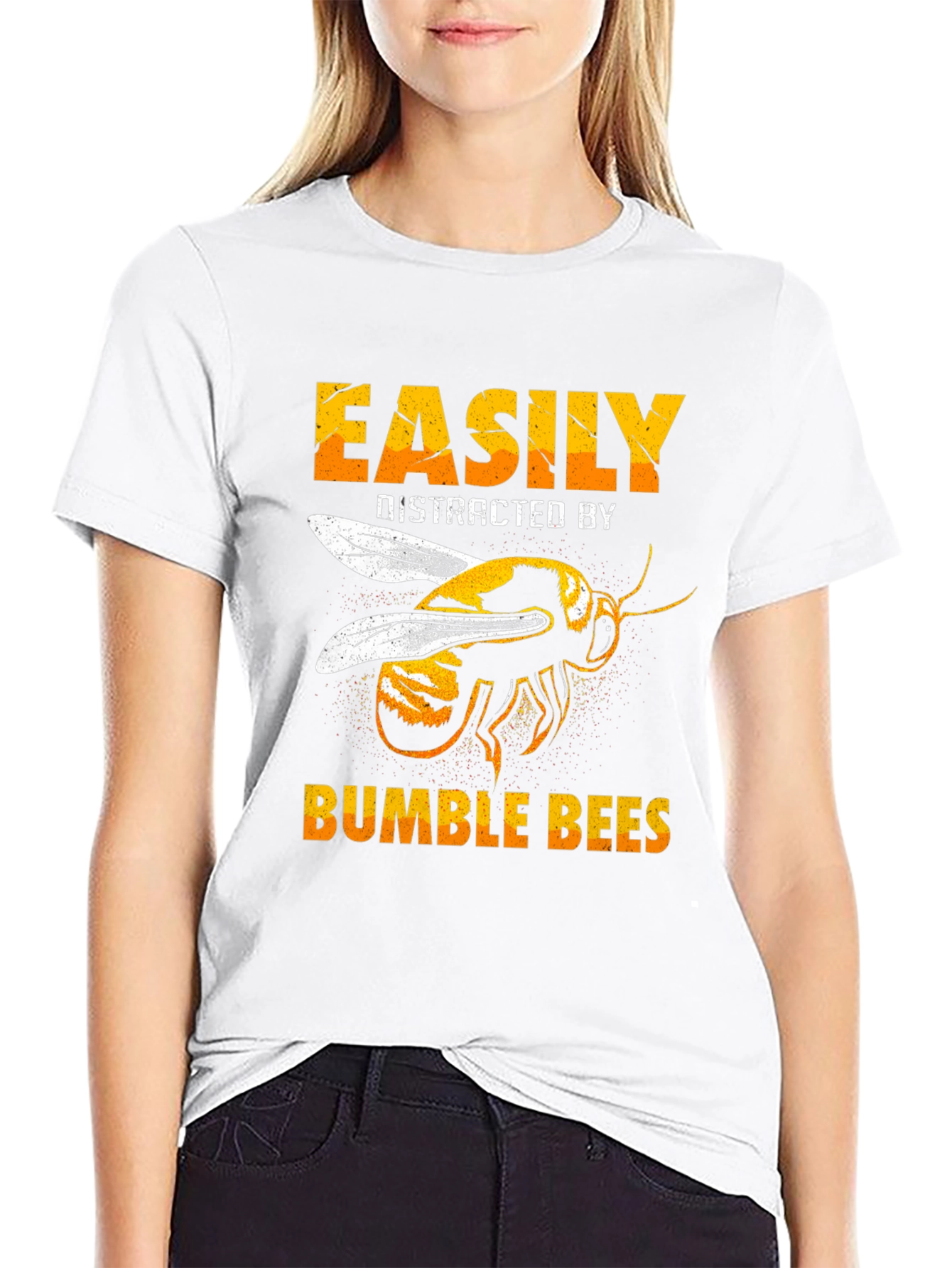 Bumble Bee T-Shirt - Easily Distracted