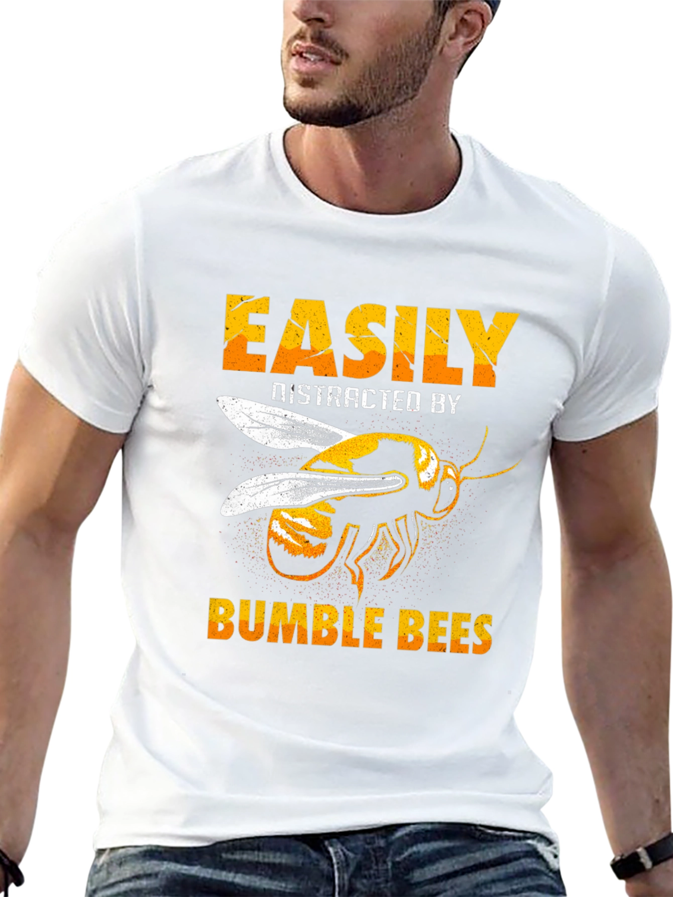 Bumble Bee T-Shirt - Easily Distracted