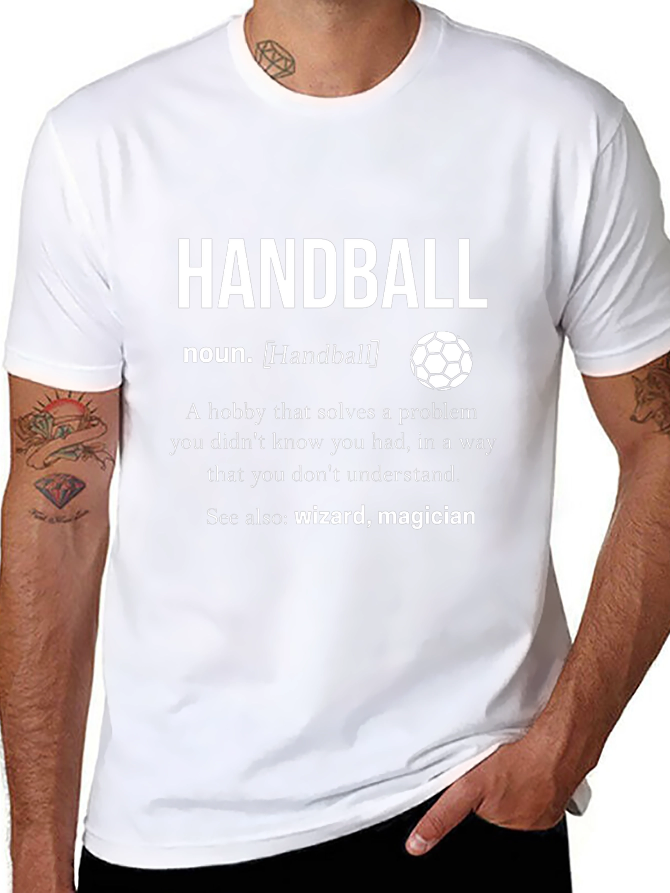 Handball Definition T-Shirt - Funny Handball Hobby Tee