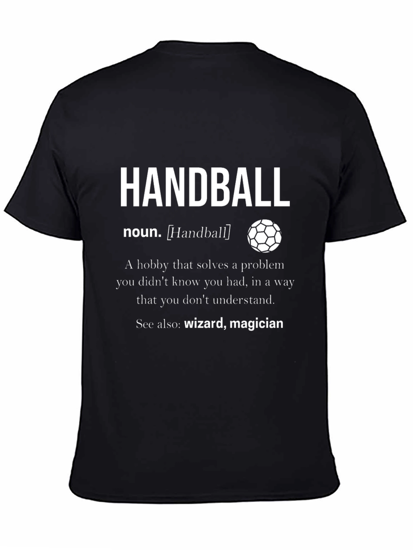 Handball Definition T-Shirt - Funny Handball Hobby Tee