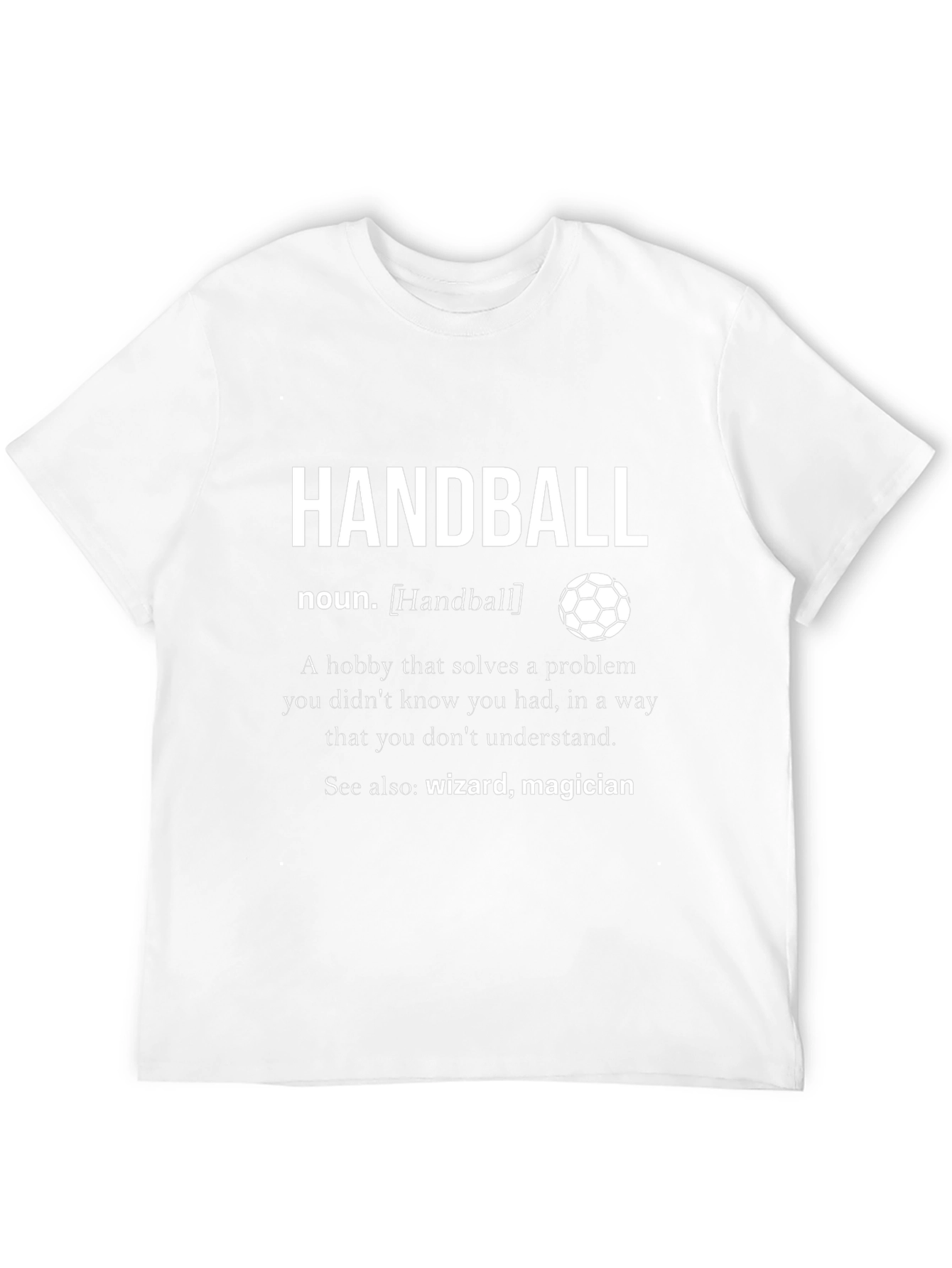 Handball Definition T-Shirt - Funny Handball Hobby Tee