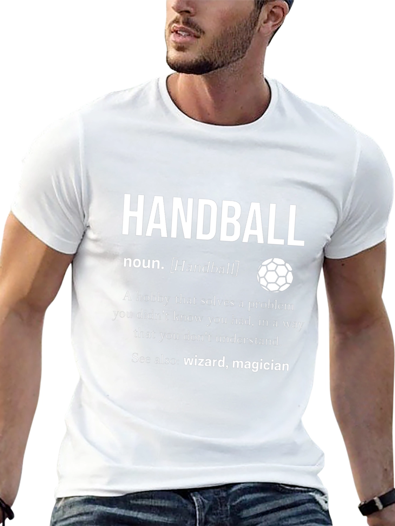 Handball Definition T-Shirt - Funny Handball Hobby Tee