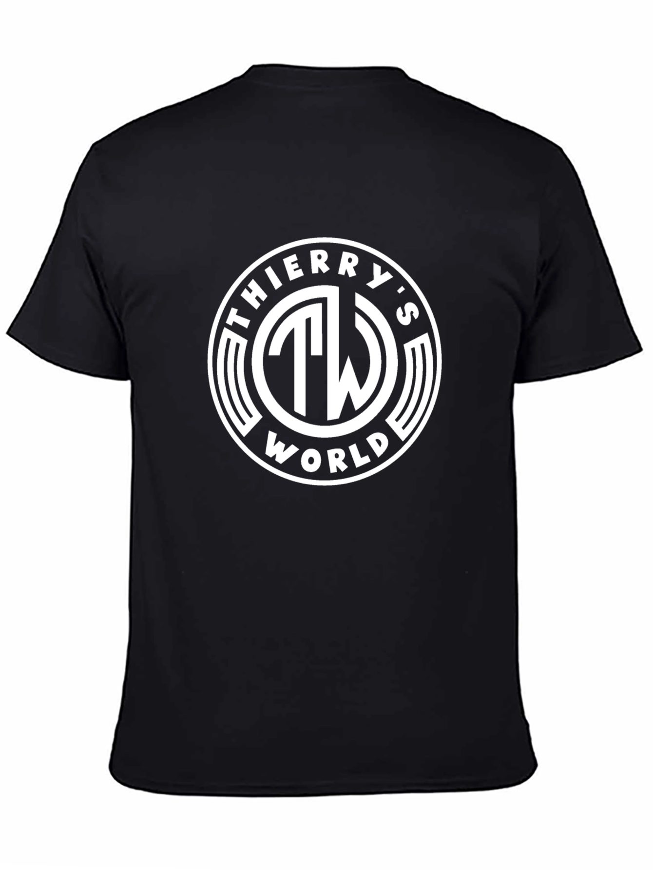 Thierrys World Black T-Shirt - Graphic Tee