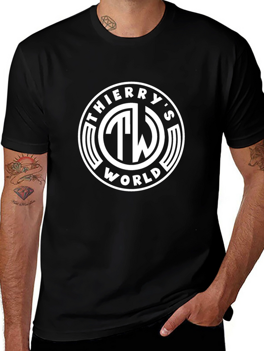 Thierrys World Black T-Shirt - Graphic Tee