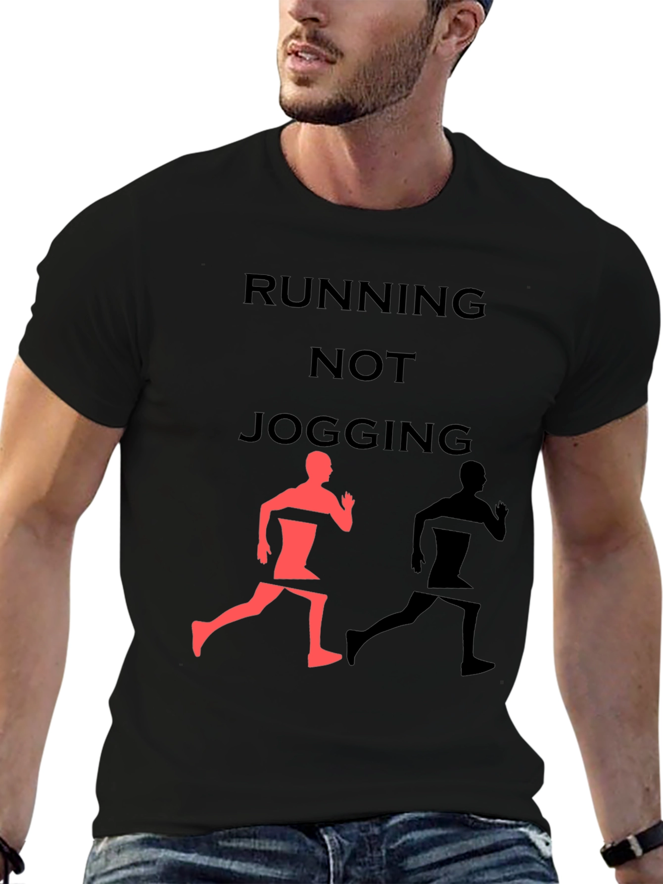 Running Not Jogging Graphic Tee