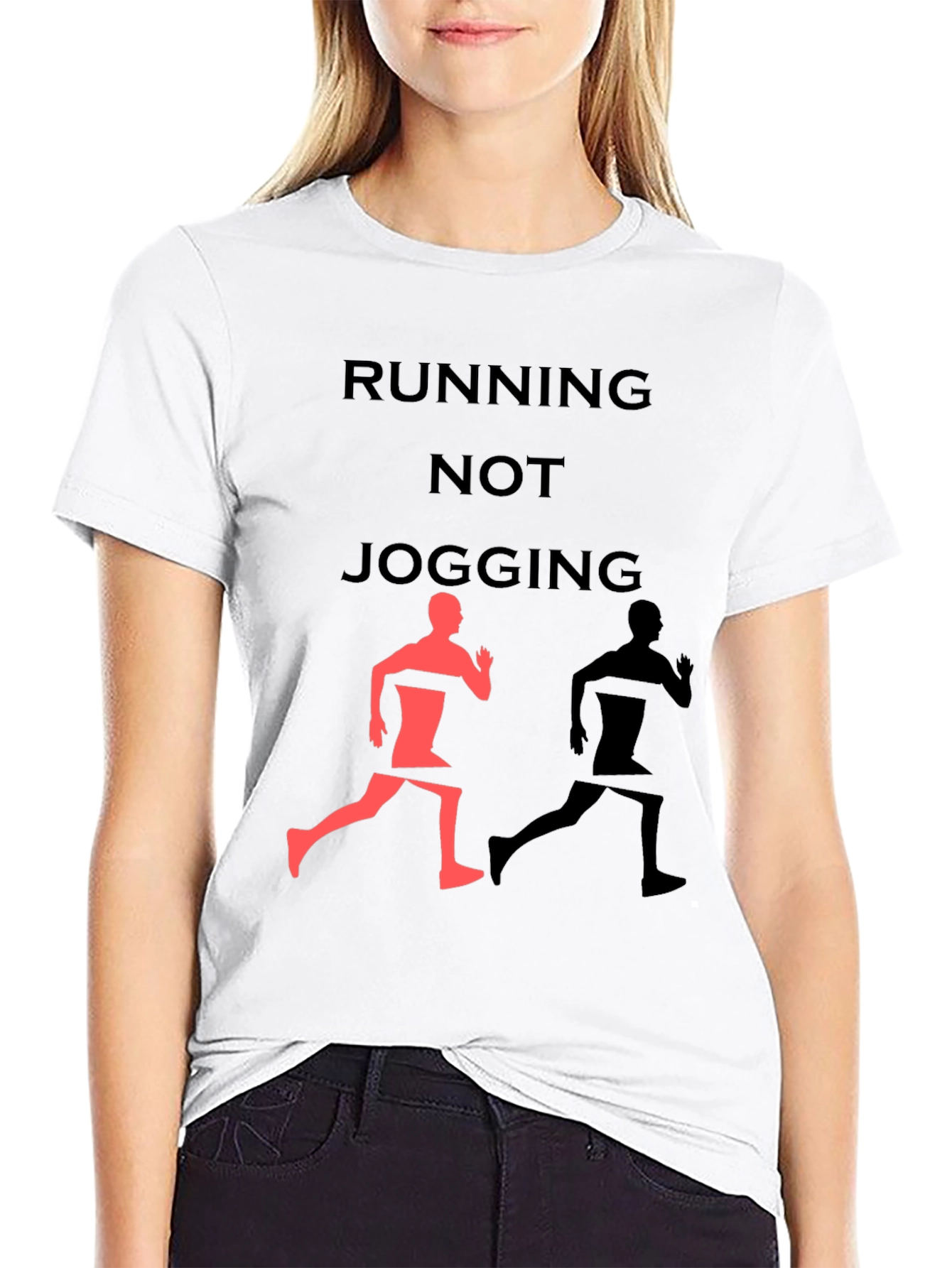 Running Not Jogging Graphic Tee