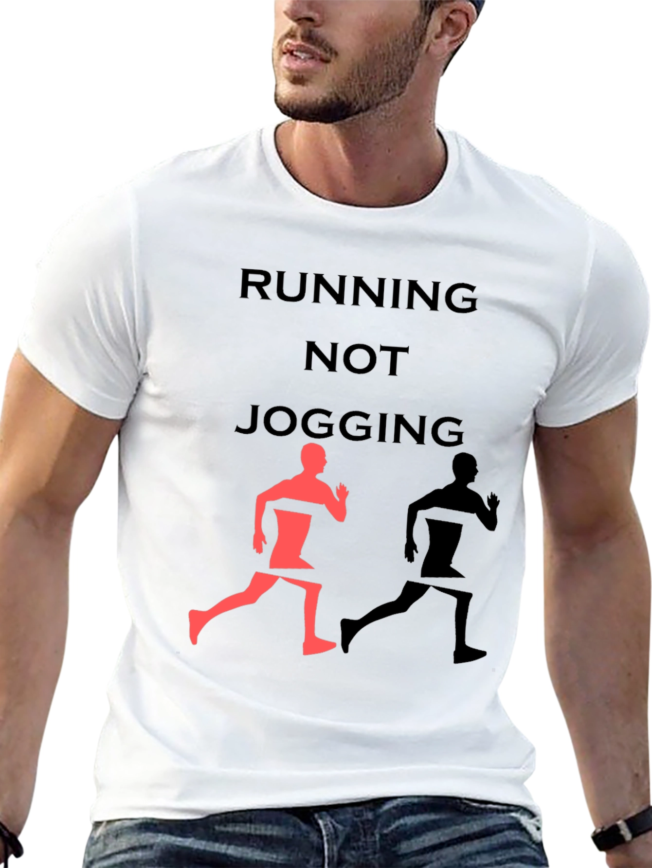 Running Not Jogging Graphic Tee