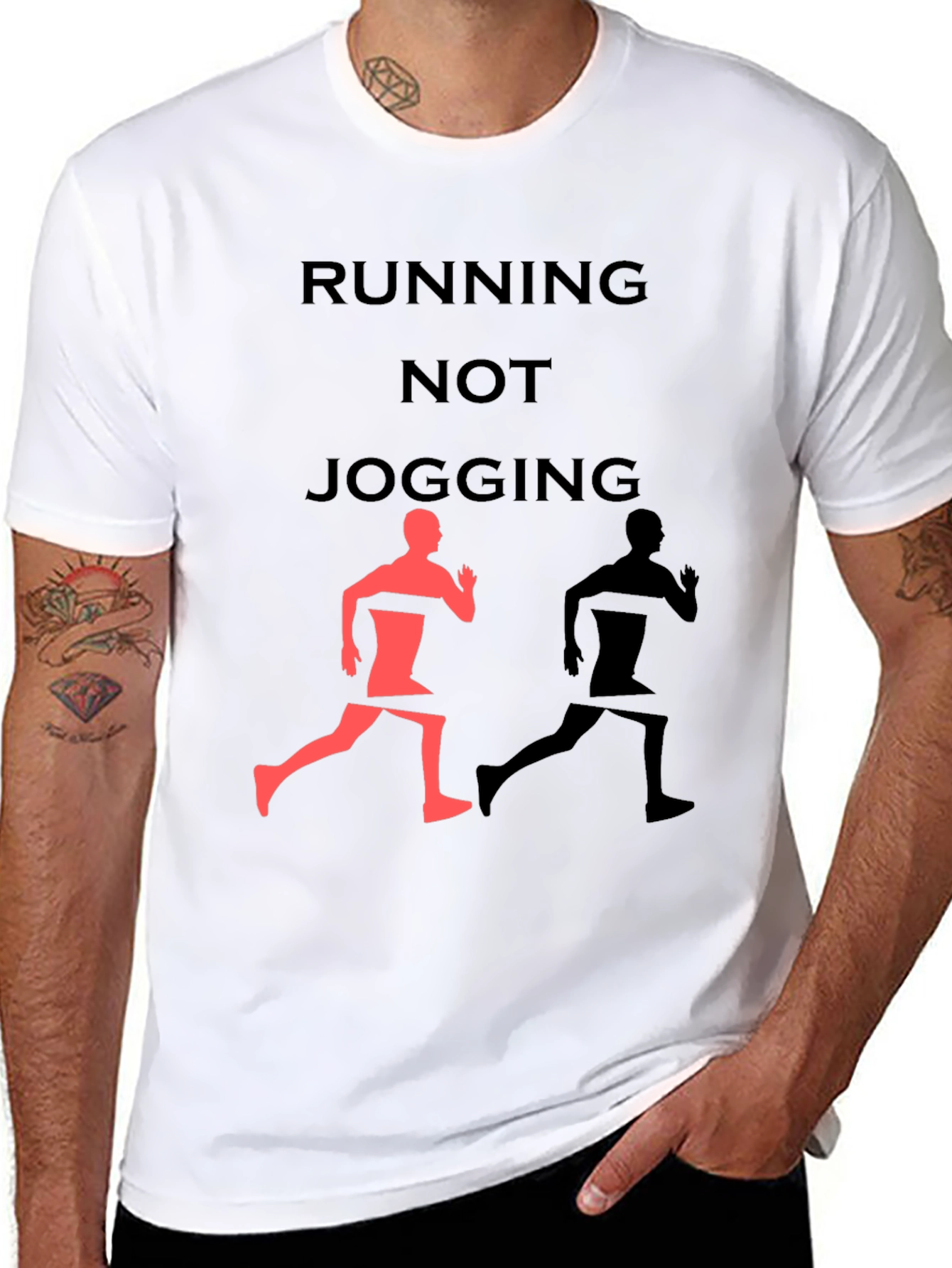 Running Not Jogging Graphic Tee